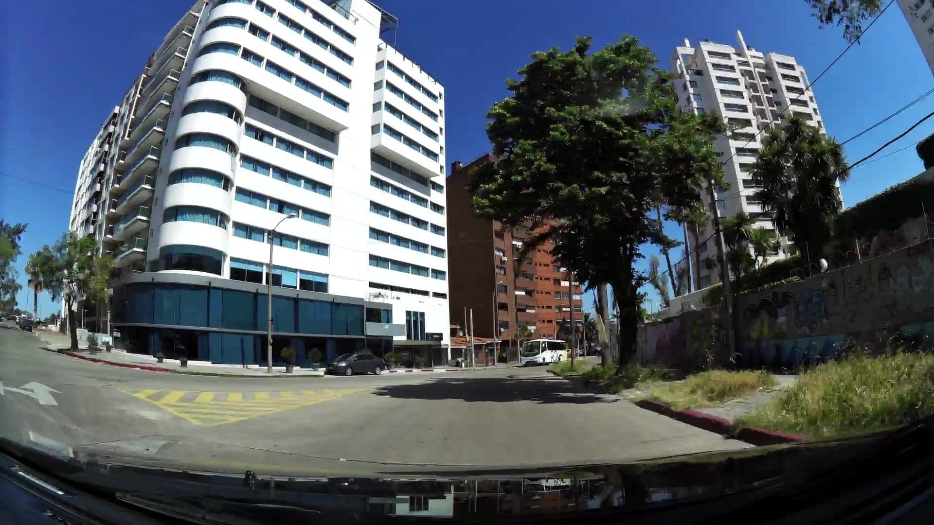 Street view near Hotel Palladium, Montevideo — © kaartcam (CC BY-SA · Mapillary)