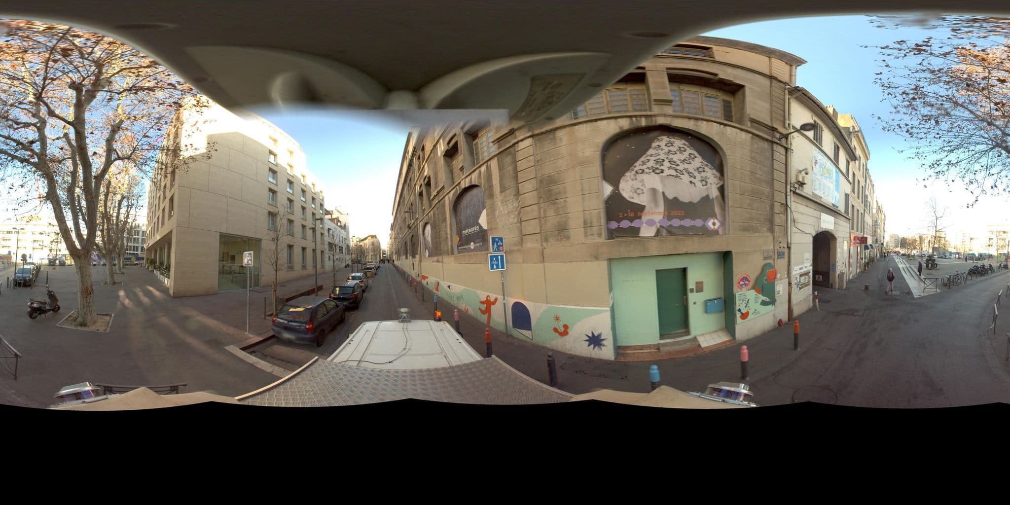 Street view near Hotel Gallieni, Marseille 03 — © Suez (CC BY-SA · Mapillary)
