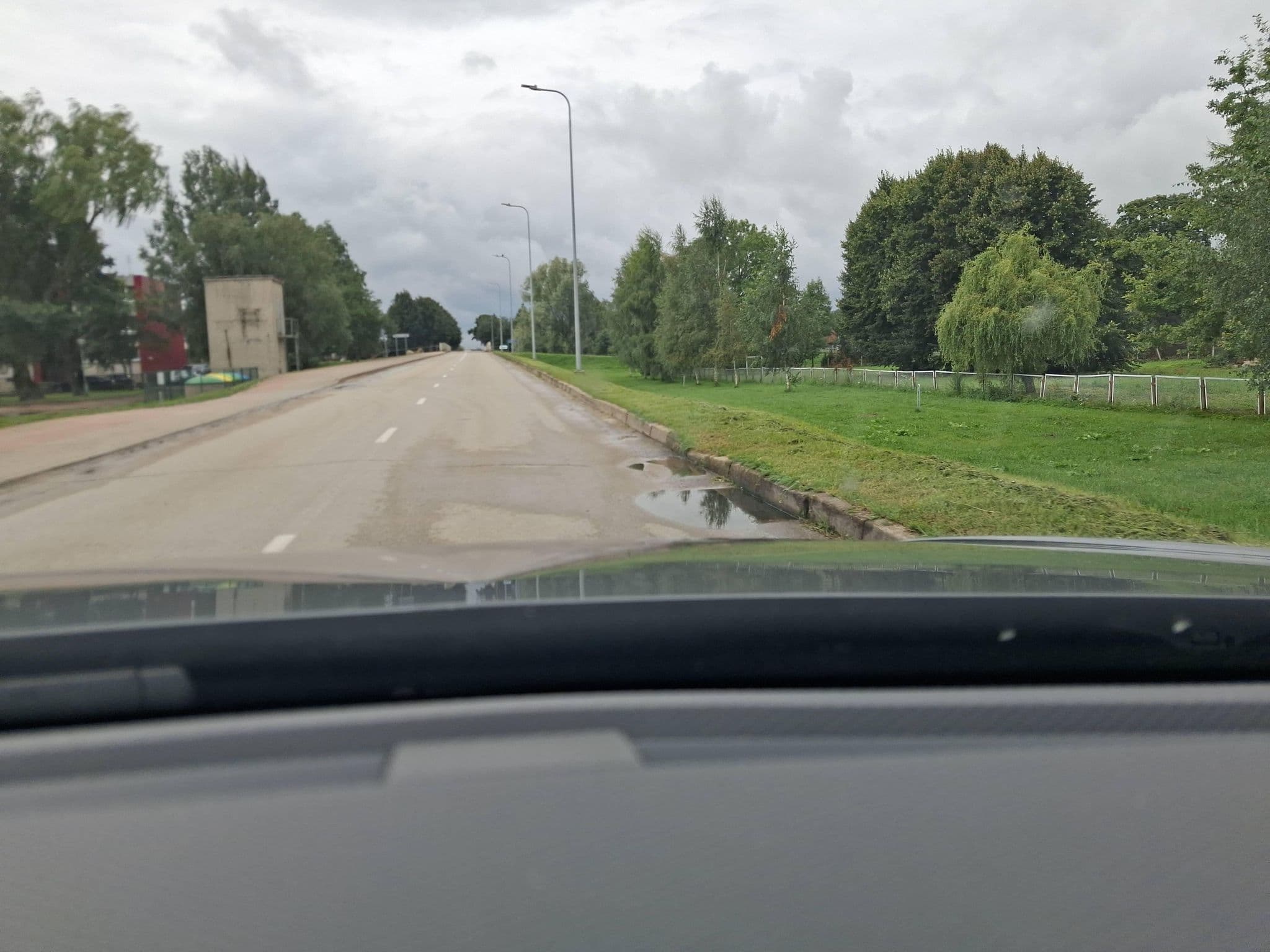 Street view near Rusnės Perlo Apartamentai, Rusnė — © ZilvinasJ_Vakaru (CC BY-SA · Mapillary)