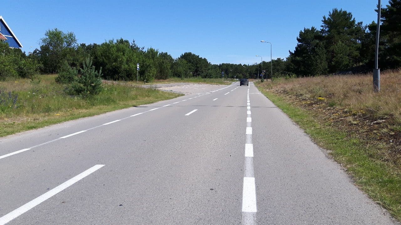 Street view near Saulės Kupolas, Nida — © changchun1 (CC BY-SA · Mapillary)