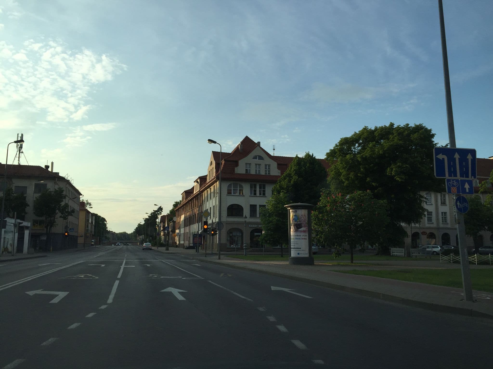 Street view near Kubo Loft Hotel, Klaipėda — © richlv (CC BY-SA · Mapillary)