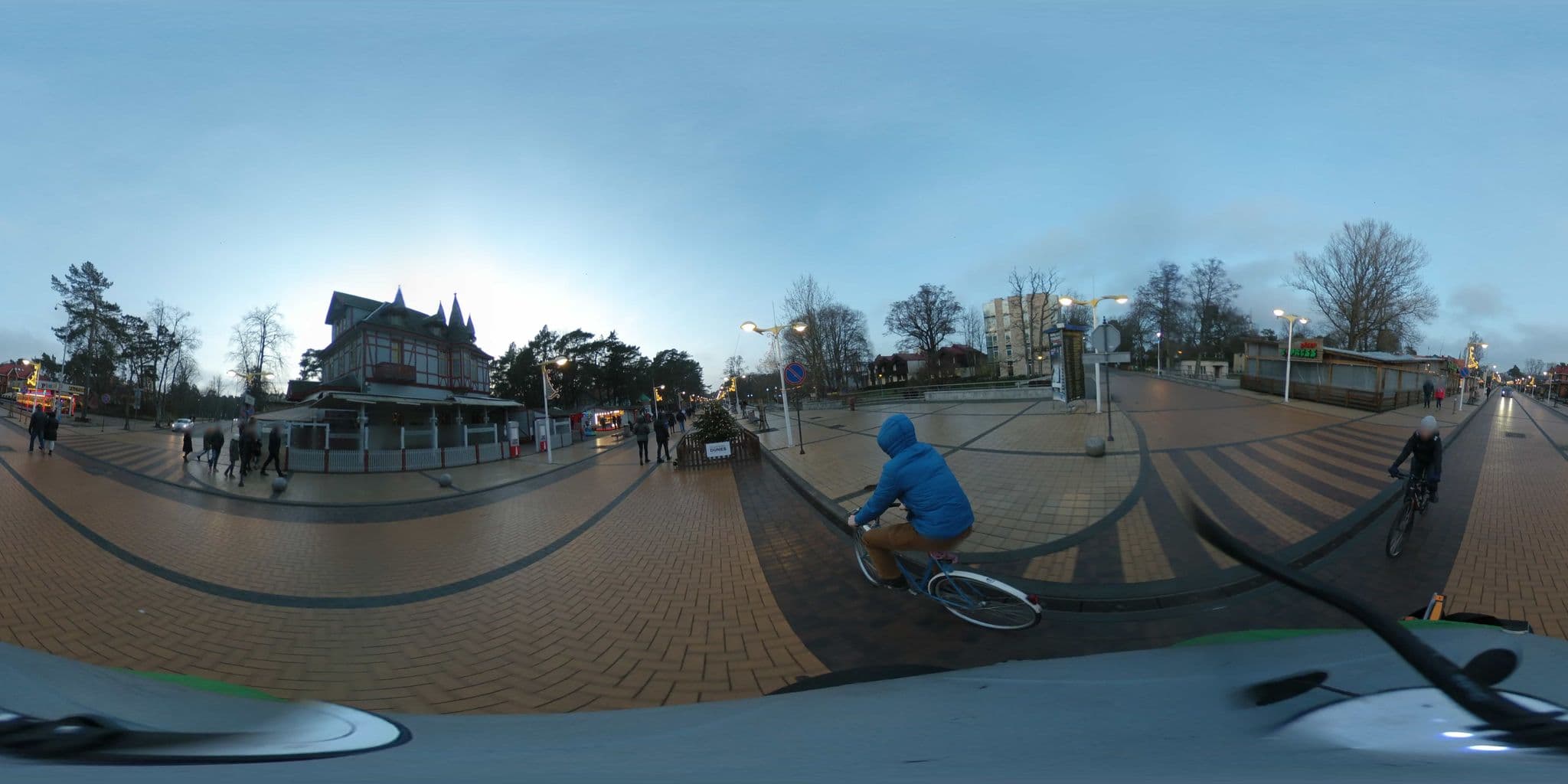 Street view near Žilvino viešbutis. Gedimino apartamentai., Palanga — © kedas (CC BY-SA · Mapillary)