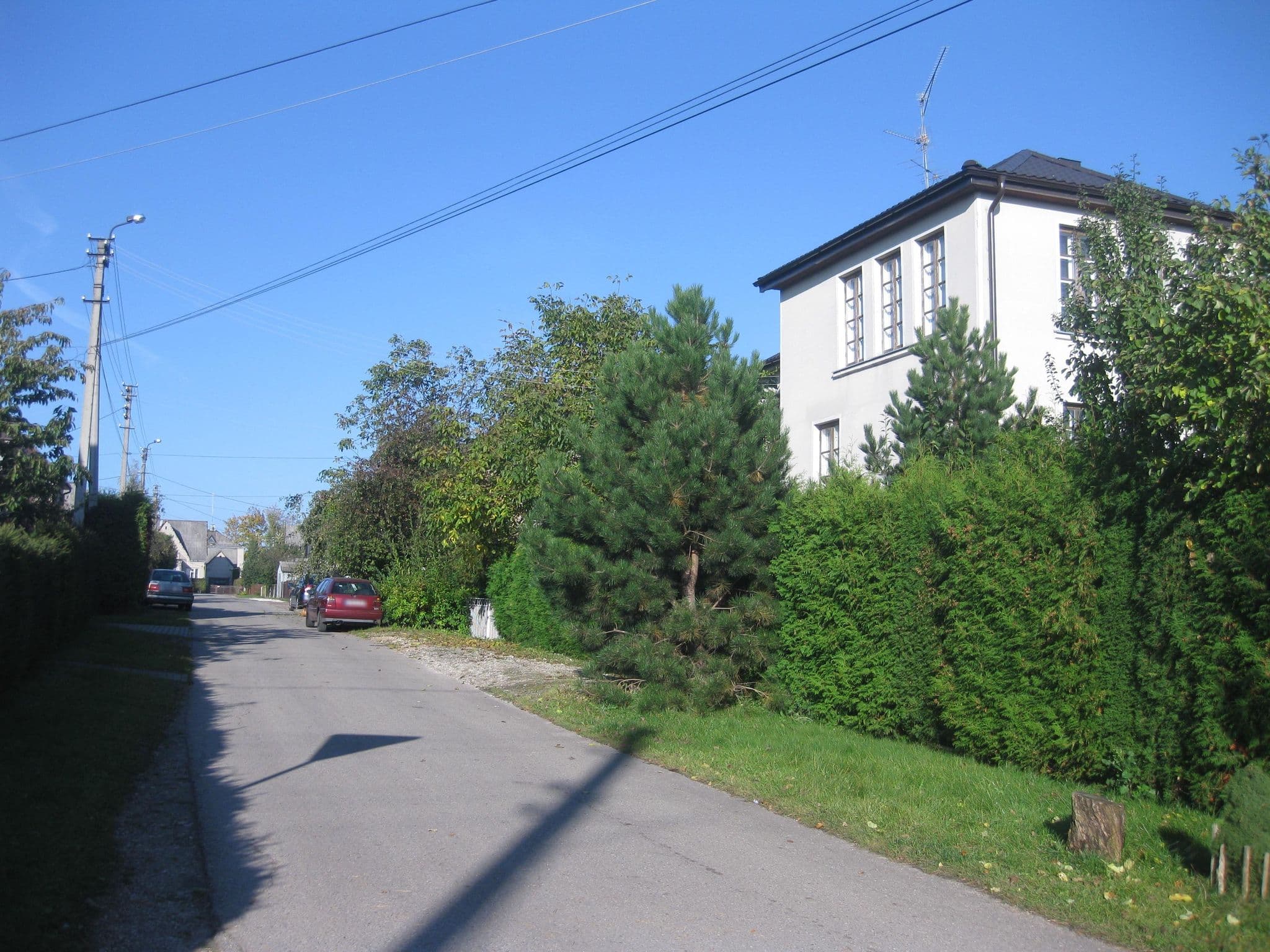 Street view near Erta Apartamentai, Garliava — © vietoveslt (CC BY-SA · Mapillary)