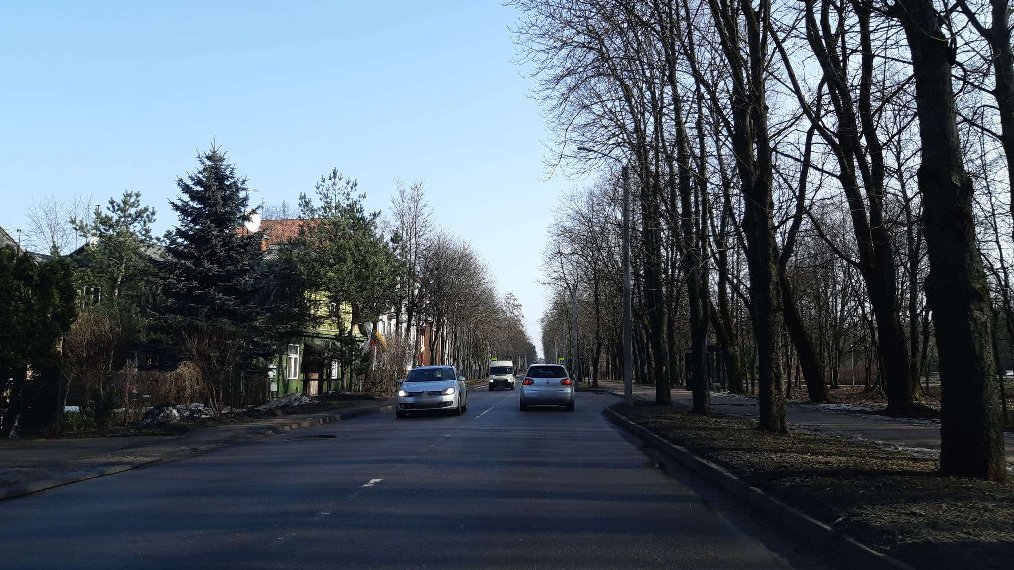 Street view near Hotel magnus, Kaunas — © mariuskarotkis (CC BY-SA · Mapillary)