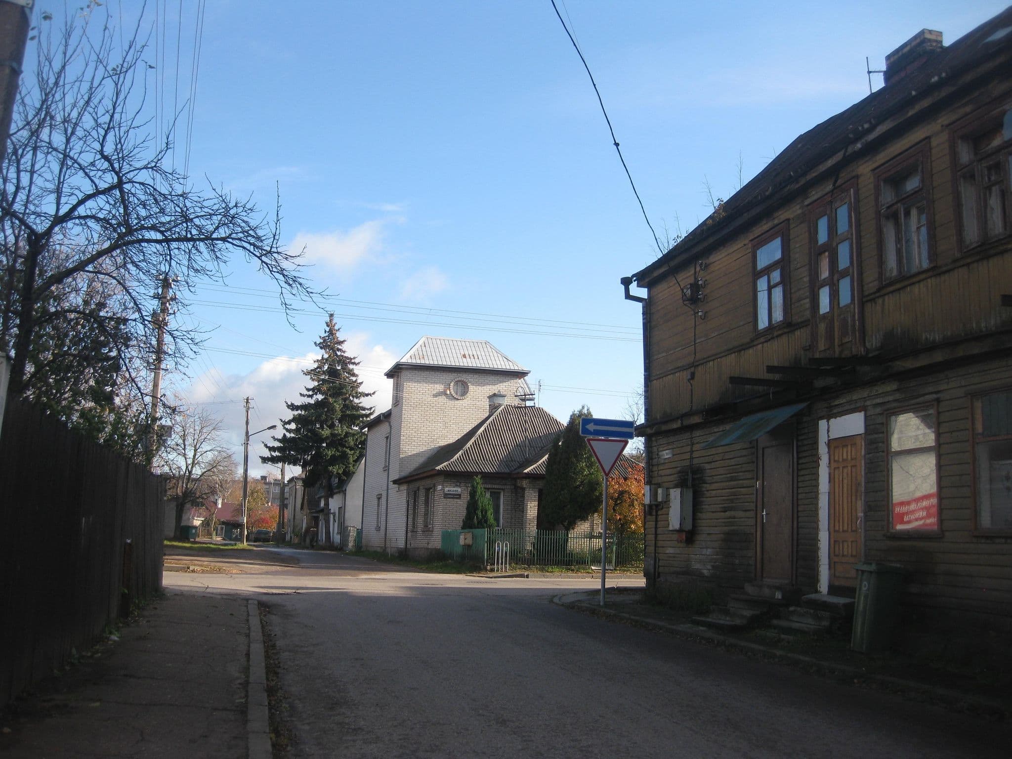 Street view near Hostel10, Kaunas — © vietoveslt (CC BY-SA · Mapillary)