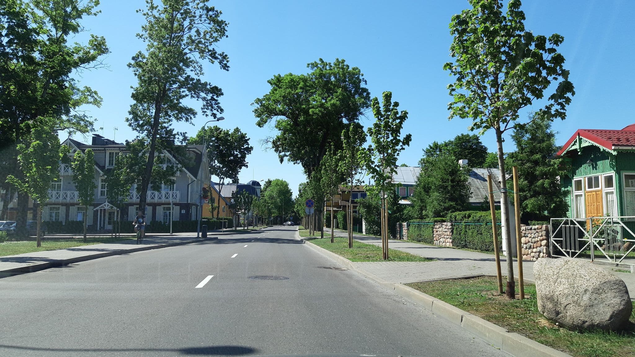 Street view near Hotel Ivolita Druskininkai, Druskininkai — © mariuskarotkis (CC BY-SA · Mapillary)