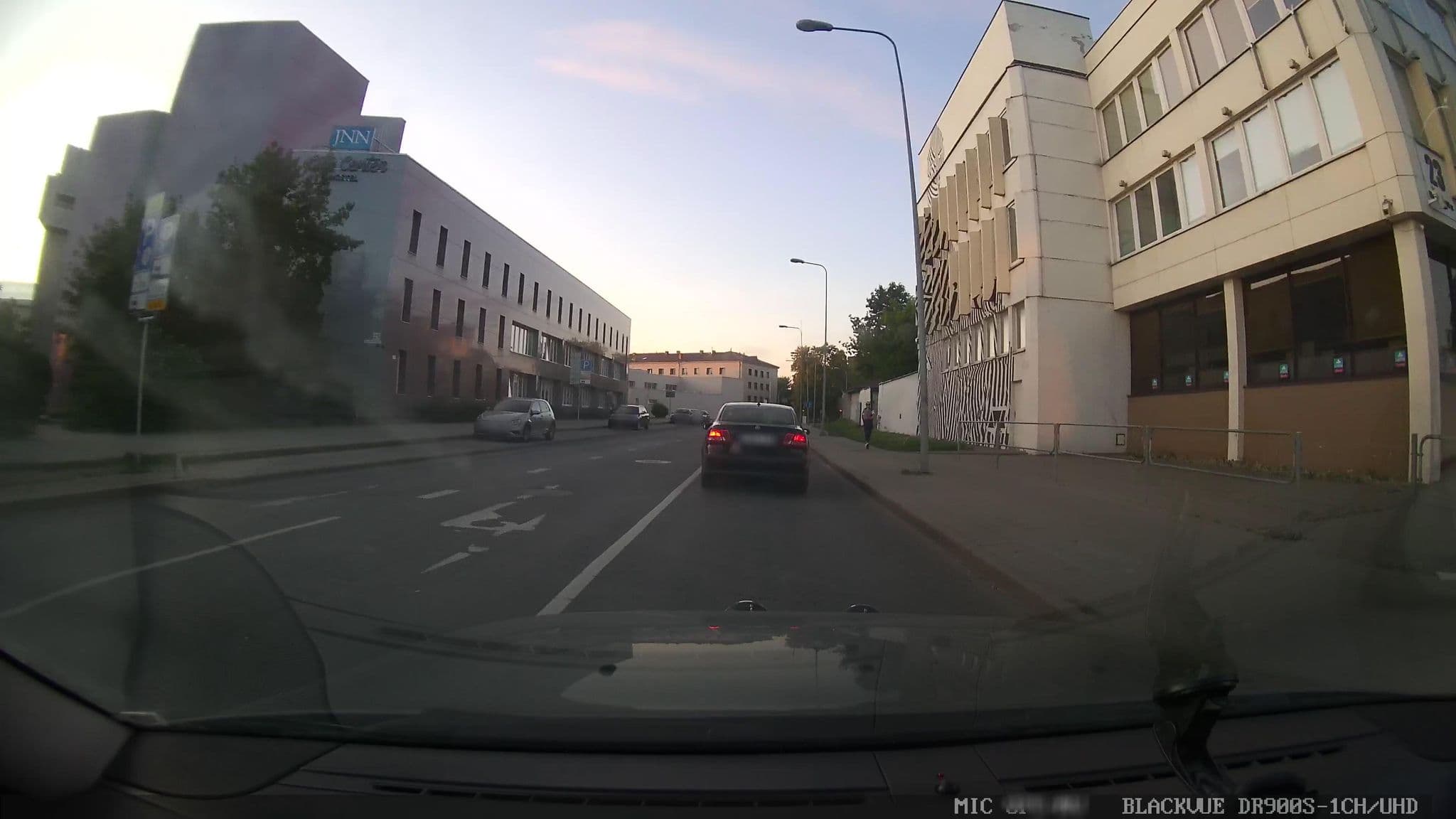 Street view near Jnn Hostel, Vilnius — © grobin (CC BY-SA · Mapillary)