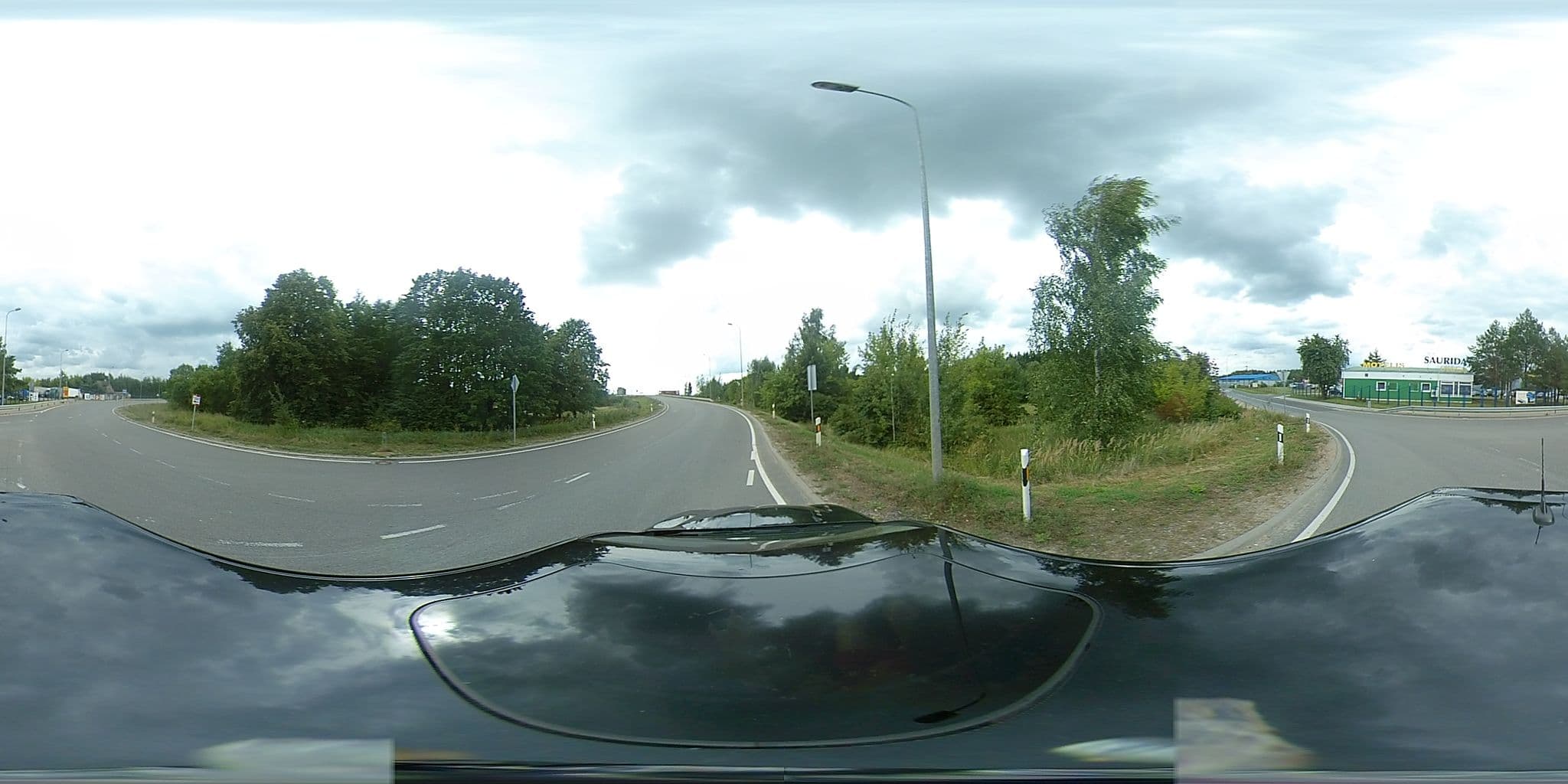 Street view near Motelis Neveronyse, Ramučiai — © klimakas (CC BY-SA · Mapillary)