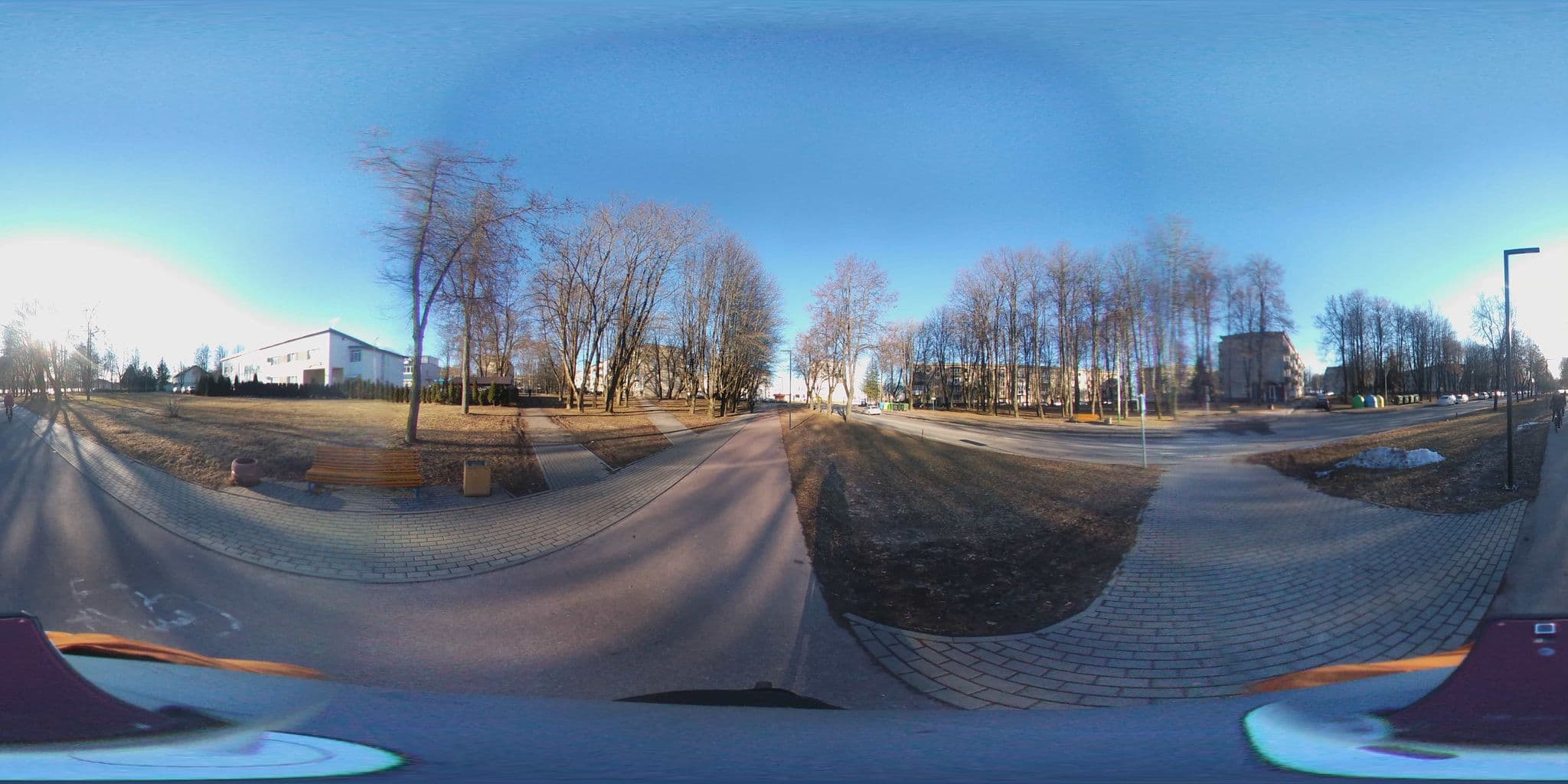 Street view near Hotel Gy, Elektrėnai — © kedas (CC BY-SA · Mapillary)