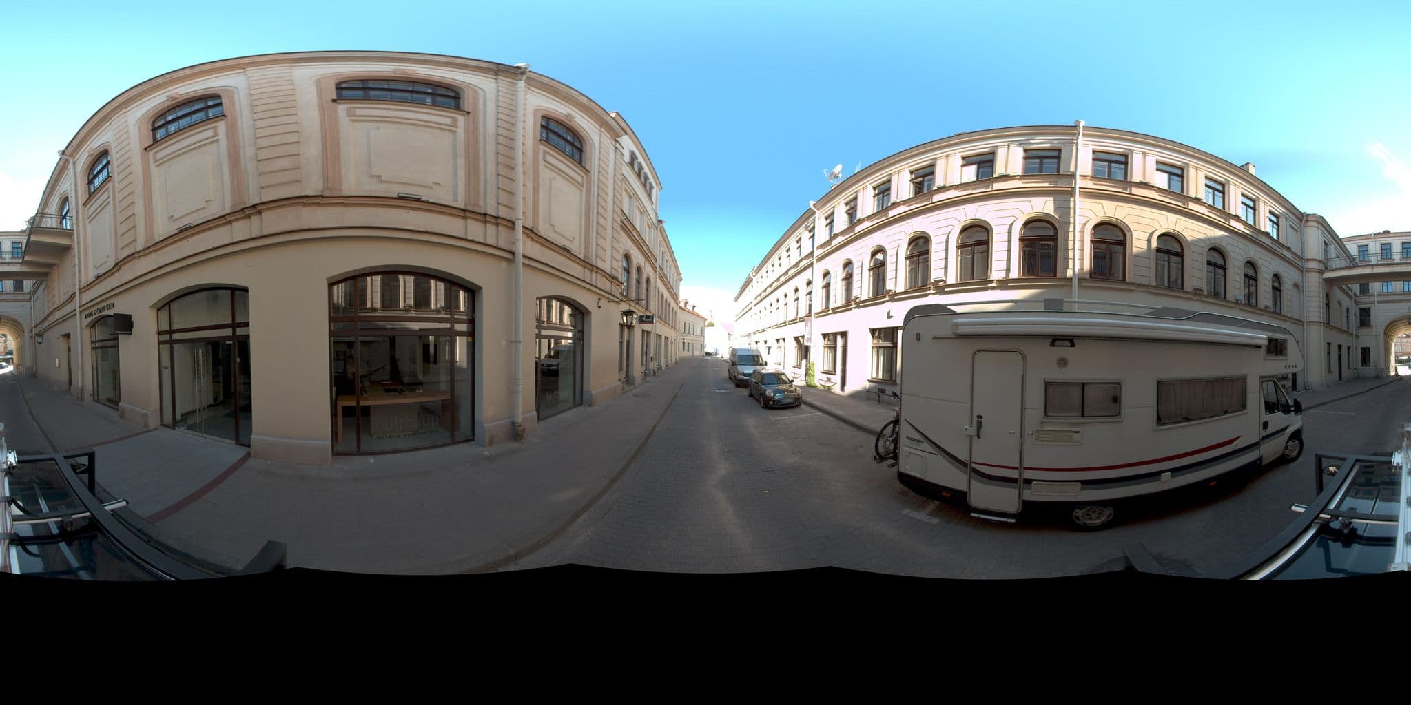 Street view near Grybas House Hotel Vilnius, Naujamiestis — © vms (CC BY-SA · Mapillary)