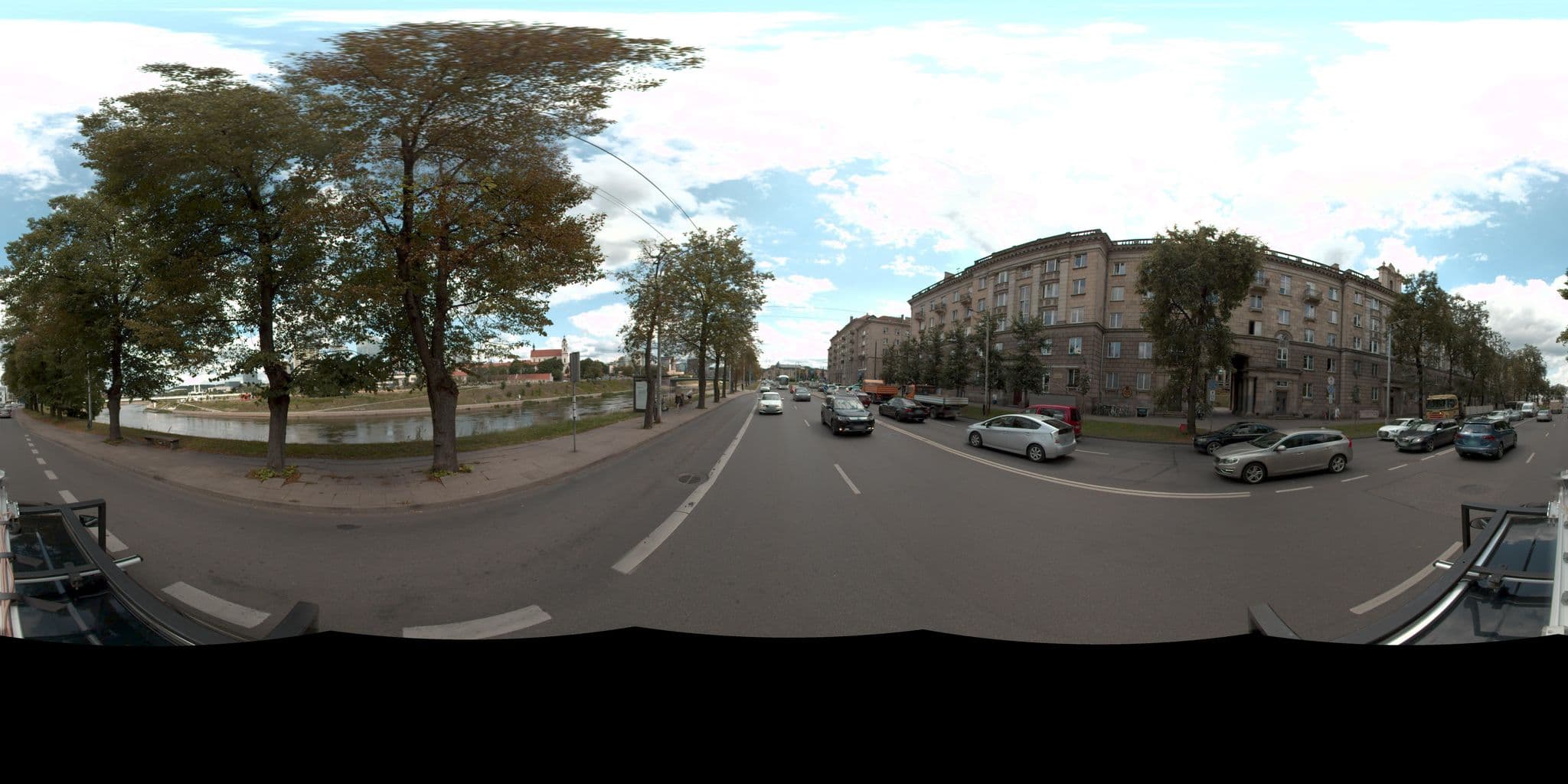 Street view near AAA Elizabet Apartments, Vilnius — © vms (CC BY-SA · Mapillary)