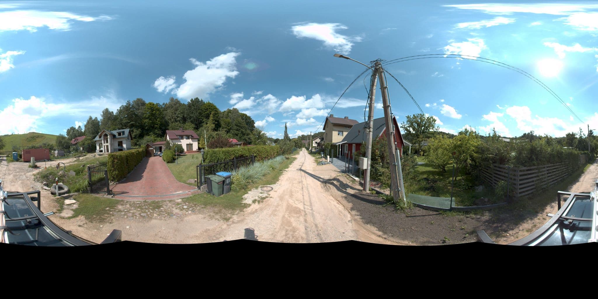 Street view near Luxurious private room near Old Town and forest, Naujininkai — © vms (CC BY-SA · Mapillary)