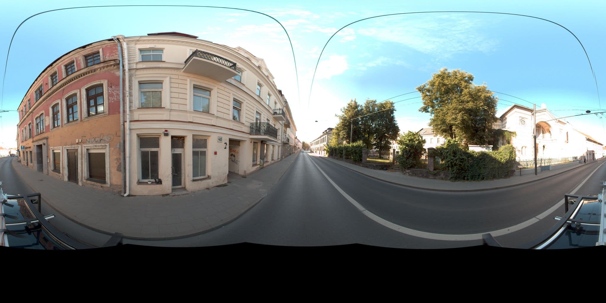 Street view near Natalex Apartments, Naujamiestis — © vms (CC BY-SA · Mapillary)