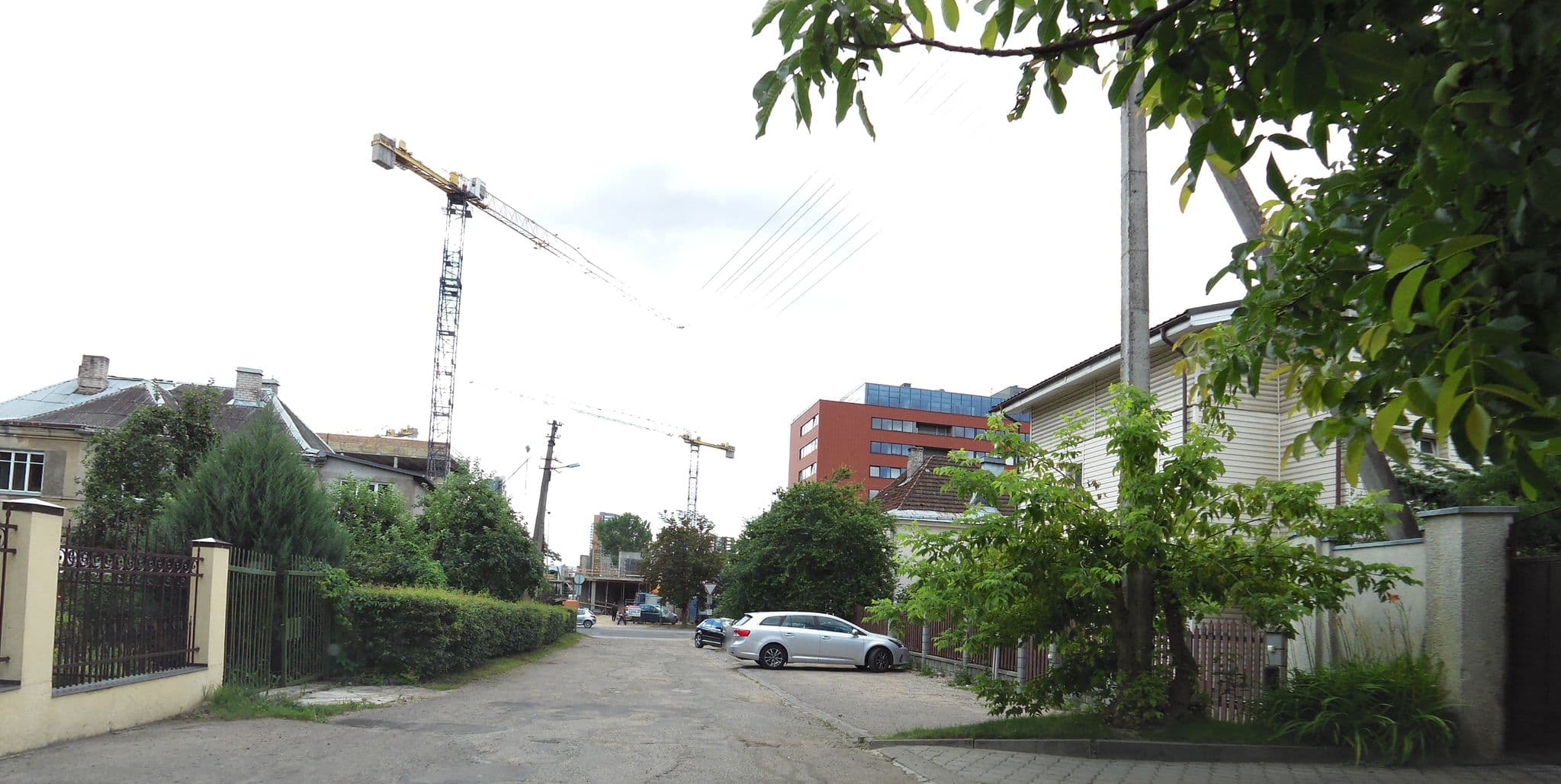Street view near Marija Guesthouse, Vilnius — © aurimas (CC BY-SA · Mapillary)