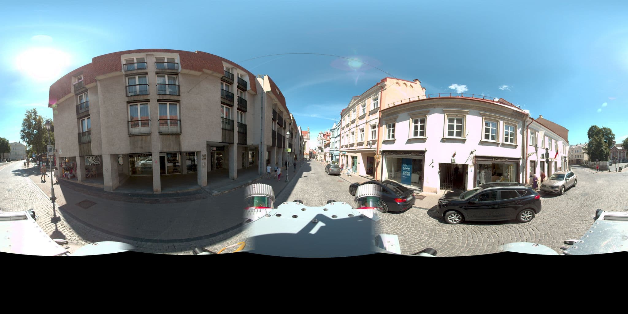 Street view near Artagonist Art Hotel, Vilnius — © vms (CC BY-SA · Mapillary)