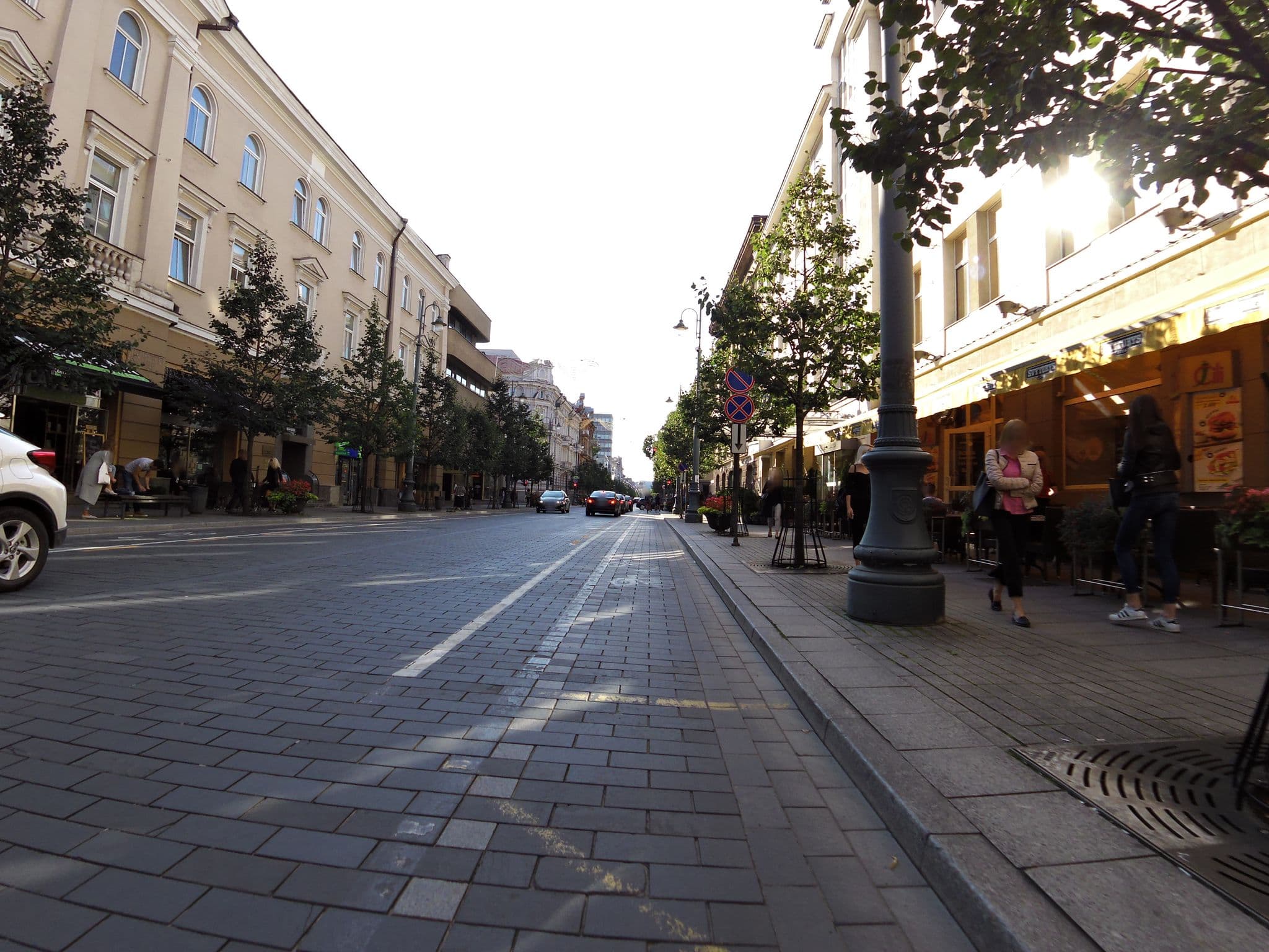Street view near Neringa Viešbutis, Vilnius — © aleksasfi (CC BY-SA · Mapillary)