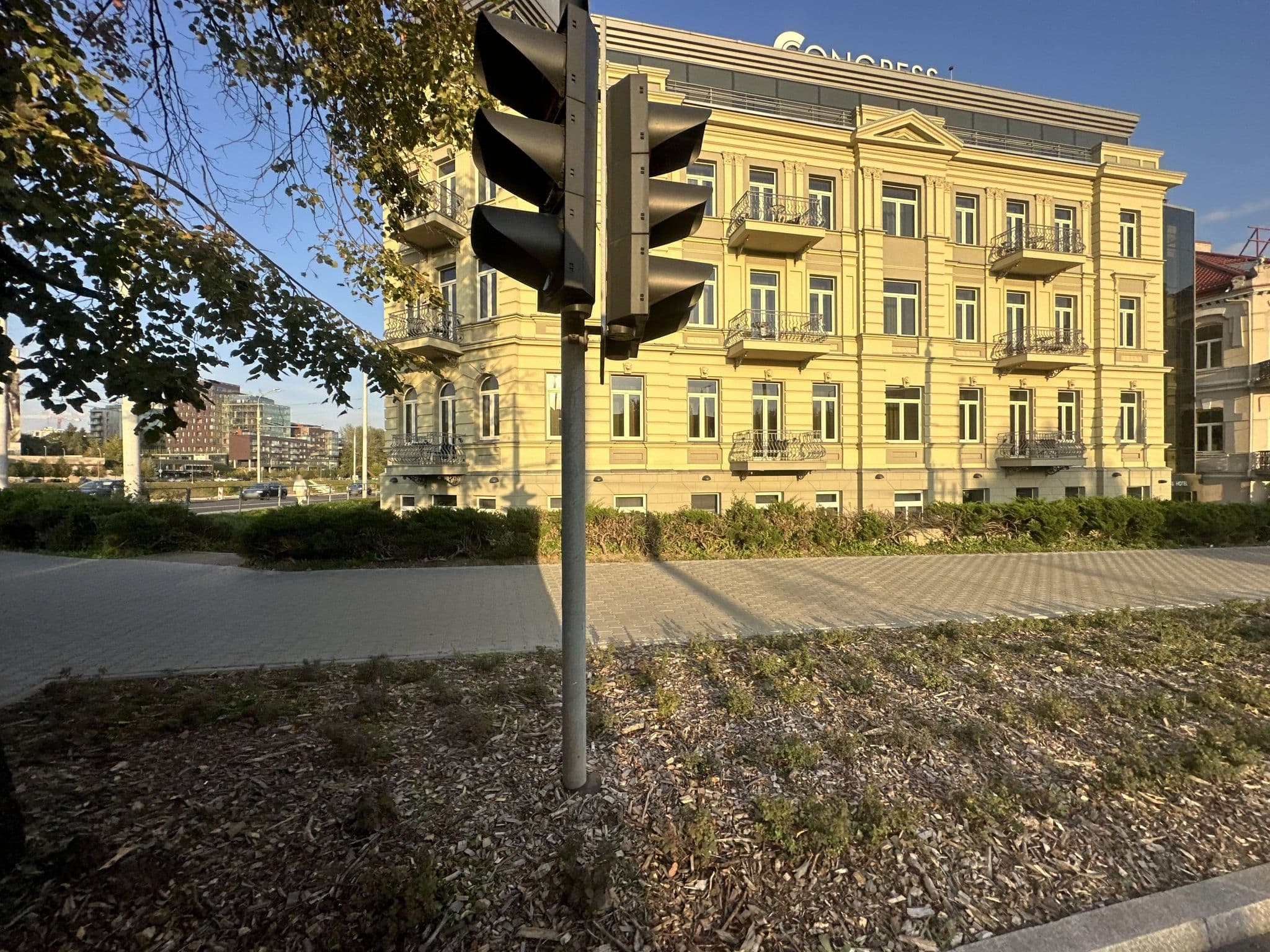 Street view near Congress Hotel Vilnius, Vilnius — © quickness805 (CC BY-SA · Mapillary)