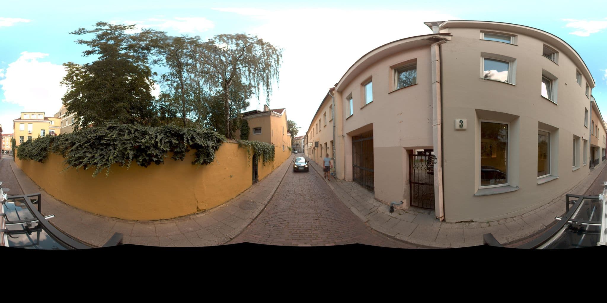 Street view near Hostelgate B&B, Naujamiestis — © vms (CC BY-SA · Mapillary)