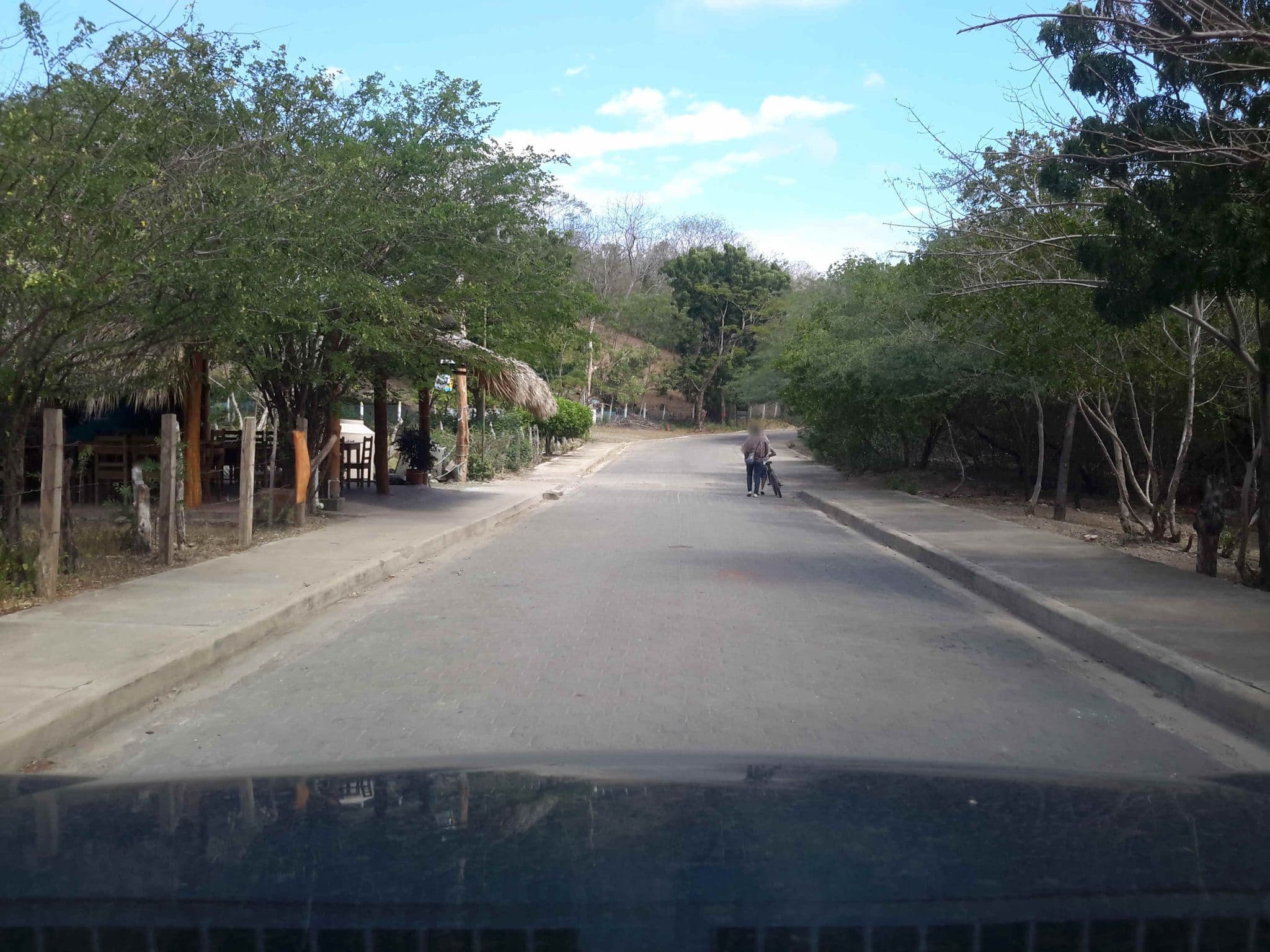 Street view near Manta Raya Hospedaje, San Juan del Sur — © jaakkoh (CC BY-SA · Mapillary)