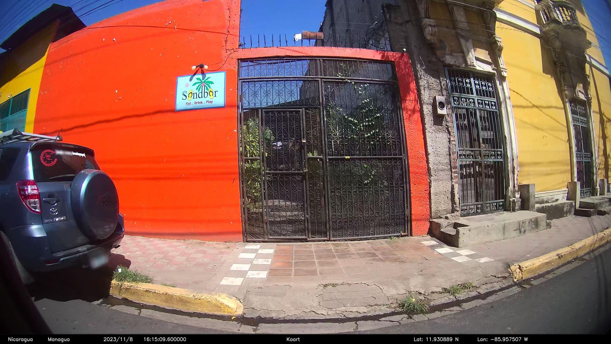 Street view near Hostel Backyard, Granada — © kaart_1 (CC BY-SA · Mapillary)