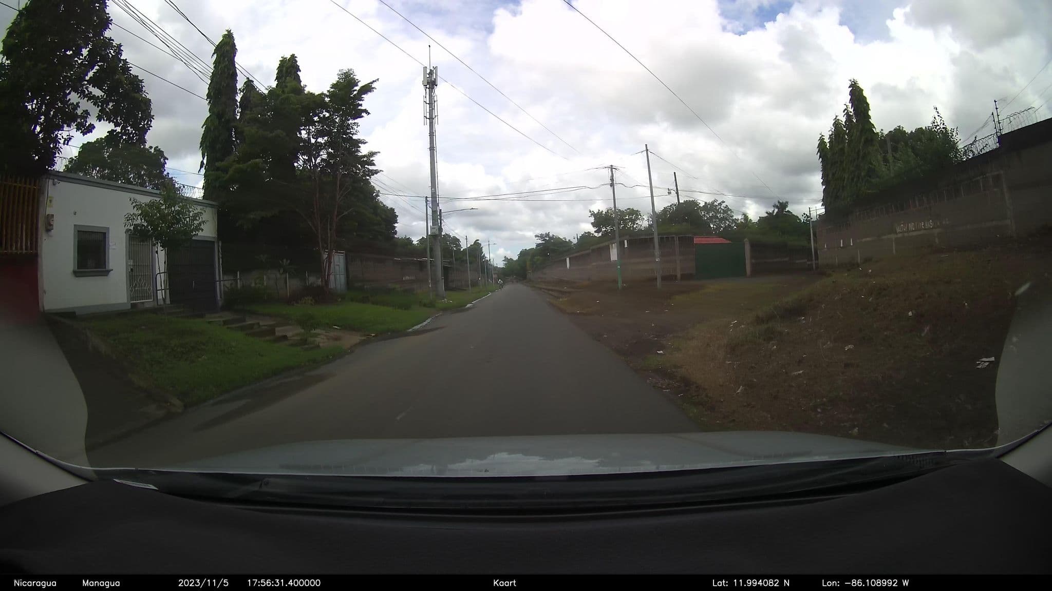 Street view near Calalas Lodge, Nindirí — © kaart_4 (CC BY-SA · Mapillary)