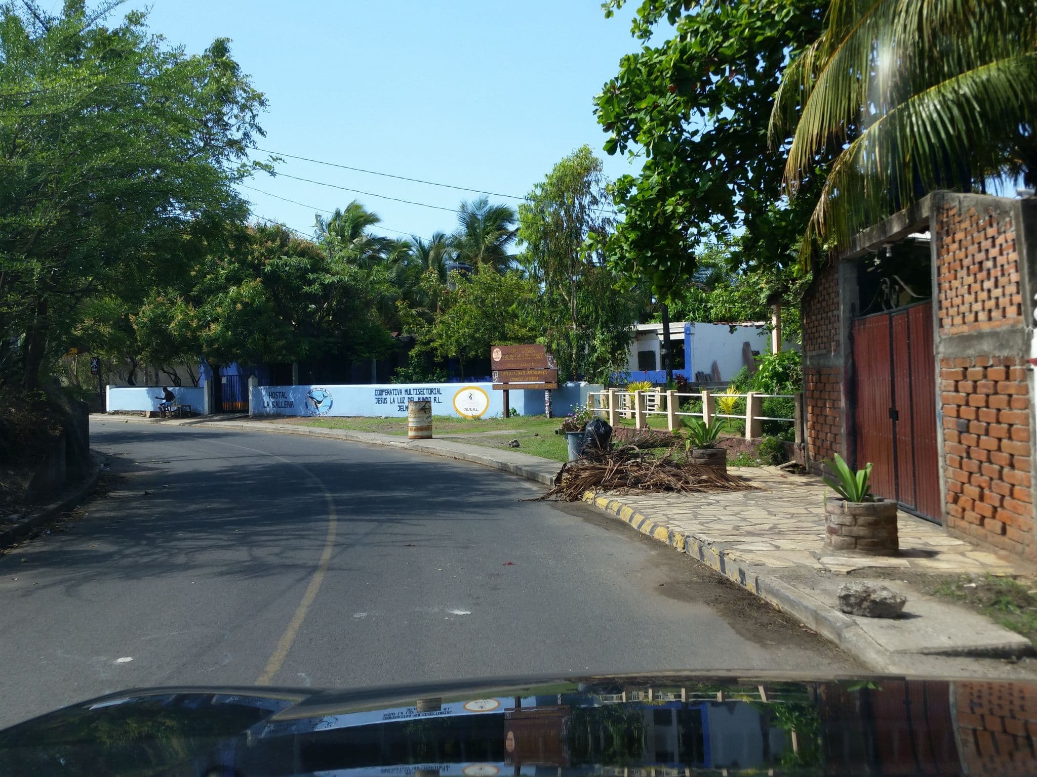 Street view near Lazy Turtle, Poneloya — © jaakkoh (CC BY-SA · Mapillary)