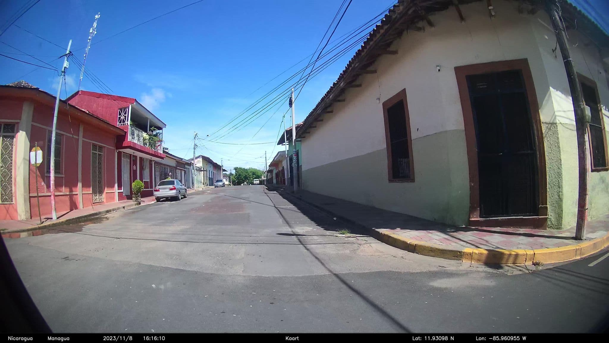 Street view near Miss Margrits Guesthouse, Granada — © kaart_1 (CC BY-SA · Mapillary)