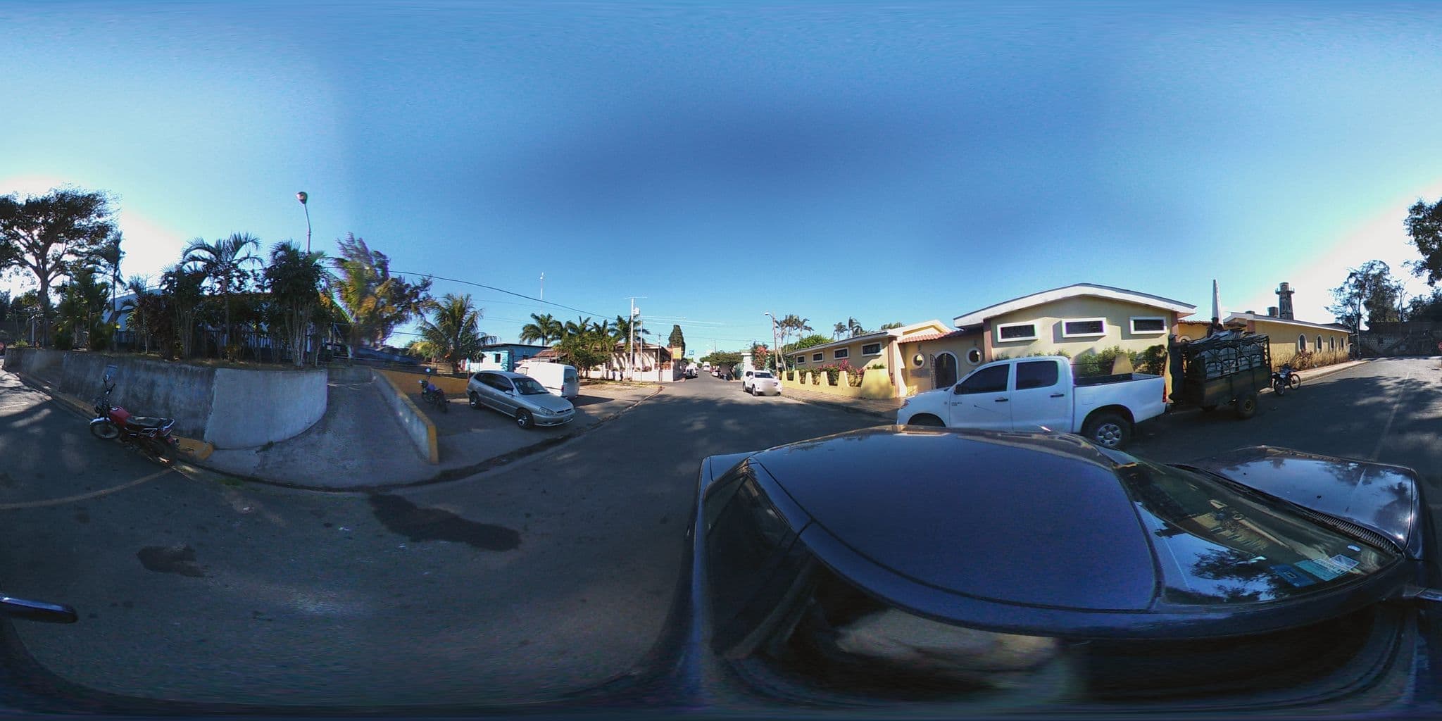Street view near Hotel Mi Bohio, Diriamba — © seleneyang (CC BY-SA · Mapillary)