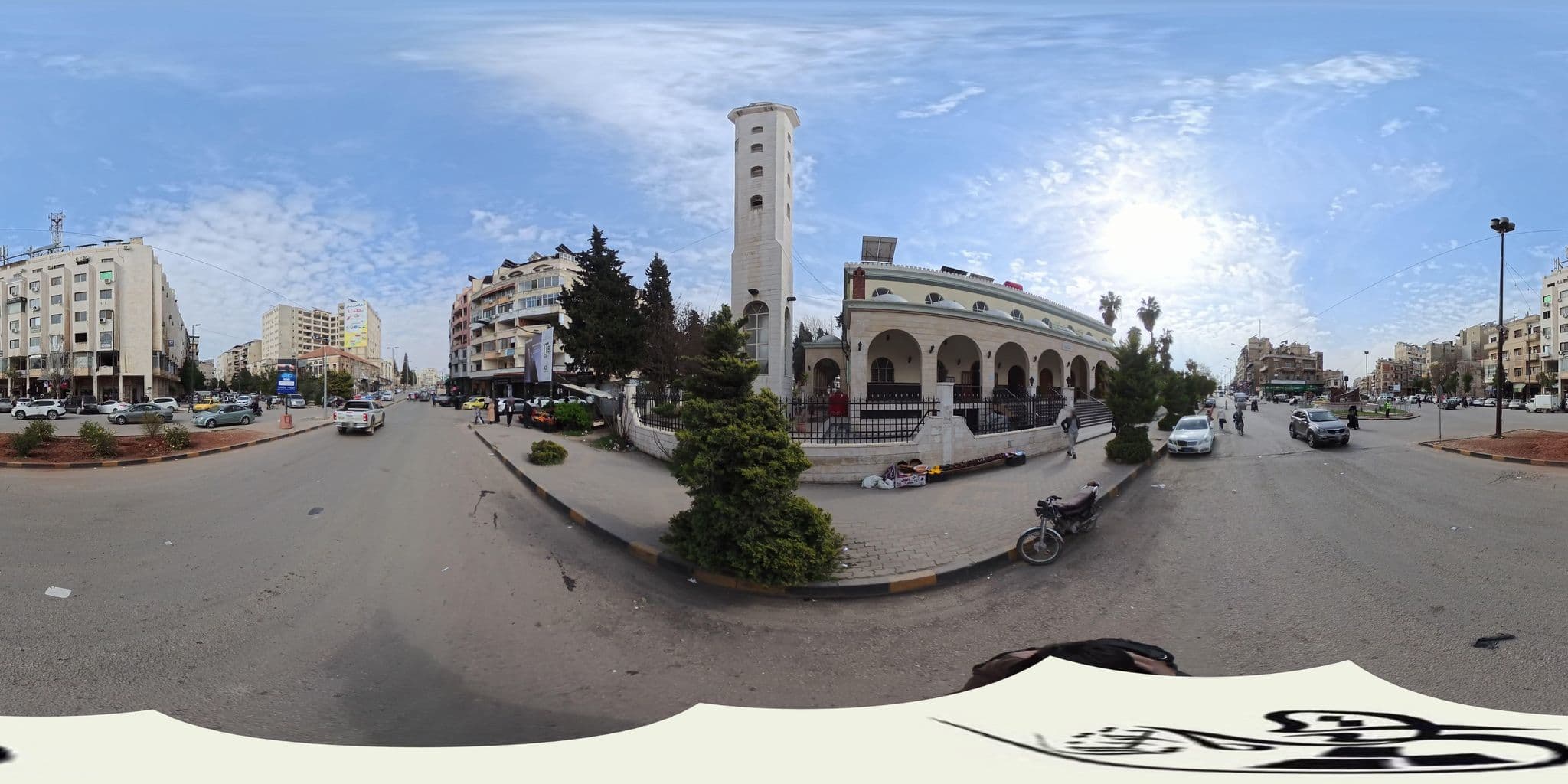Street view near Lord Suites Hotel, Homs — © a0m0rajab (CC BY-SA · Mapillary)