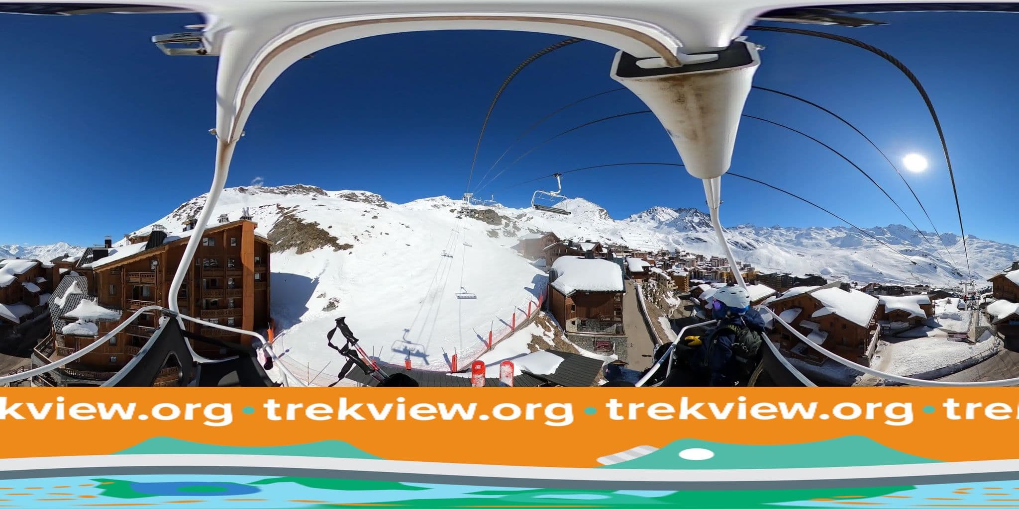 Street view near Chalet Val 2400, Val Thorens