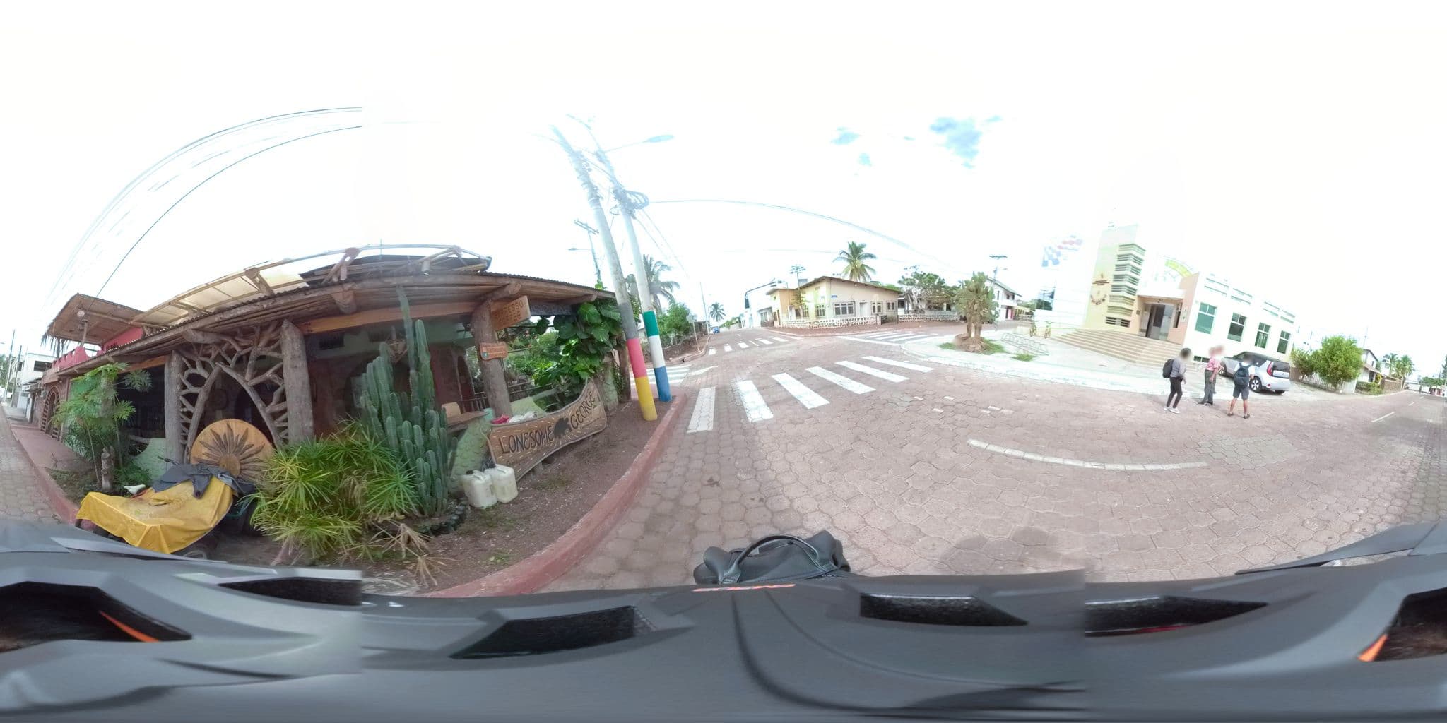 Street view near Lanesome George Ecolodge, Puerto Ayora — © sdanielzer (CC BY-SA · Mapillary)