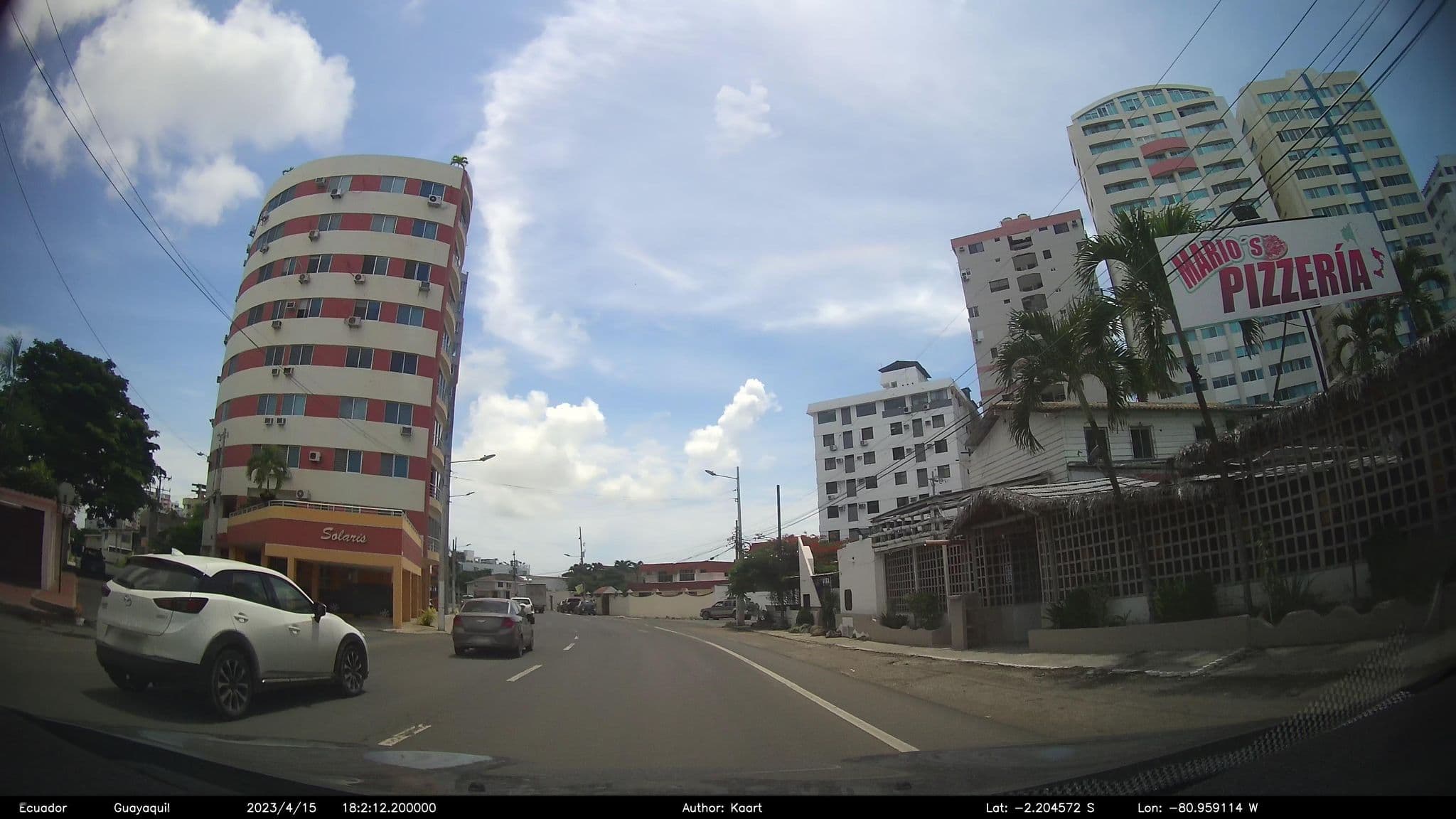 Street view near Hostal Aqui, Salinas — © kaart_2 (CC BY-SA · Mapillary)