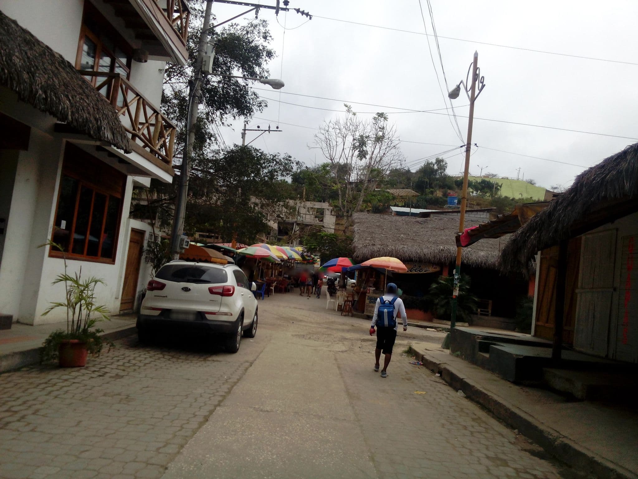 Street view near Honolulu Hostal, Santa Elena — © johnarupire (CC BY-SA · Mapillary)