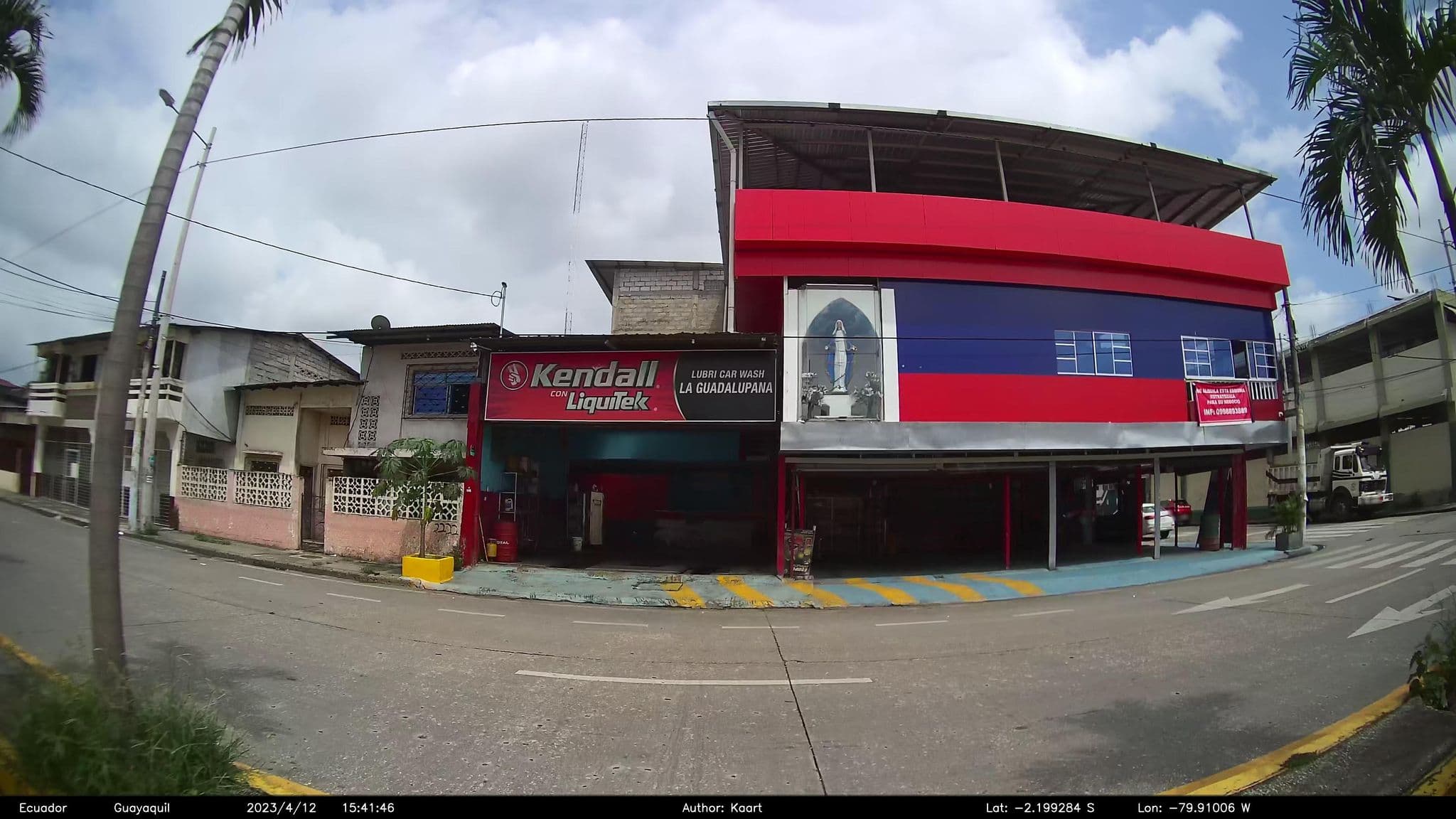 Street view near DeCameron - Punta Centinela, Guayaquil — © kaart_2 (CC BY-SA · Mapillary)