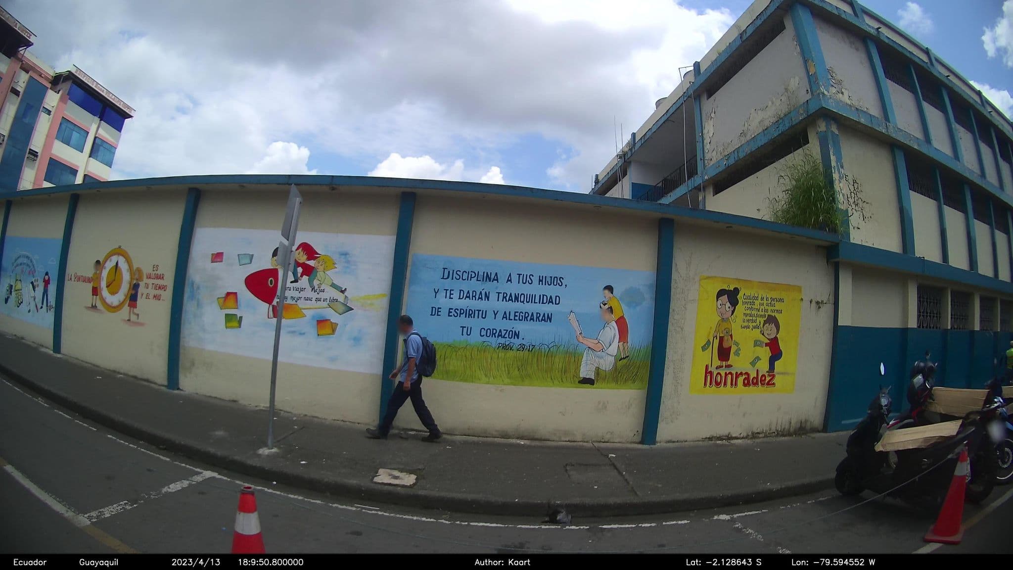 Street view near Motel Éxtasis, Milagro — © kaart_2 (CC BY-SA · Mapillary)