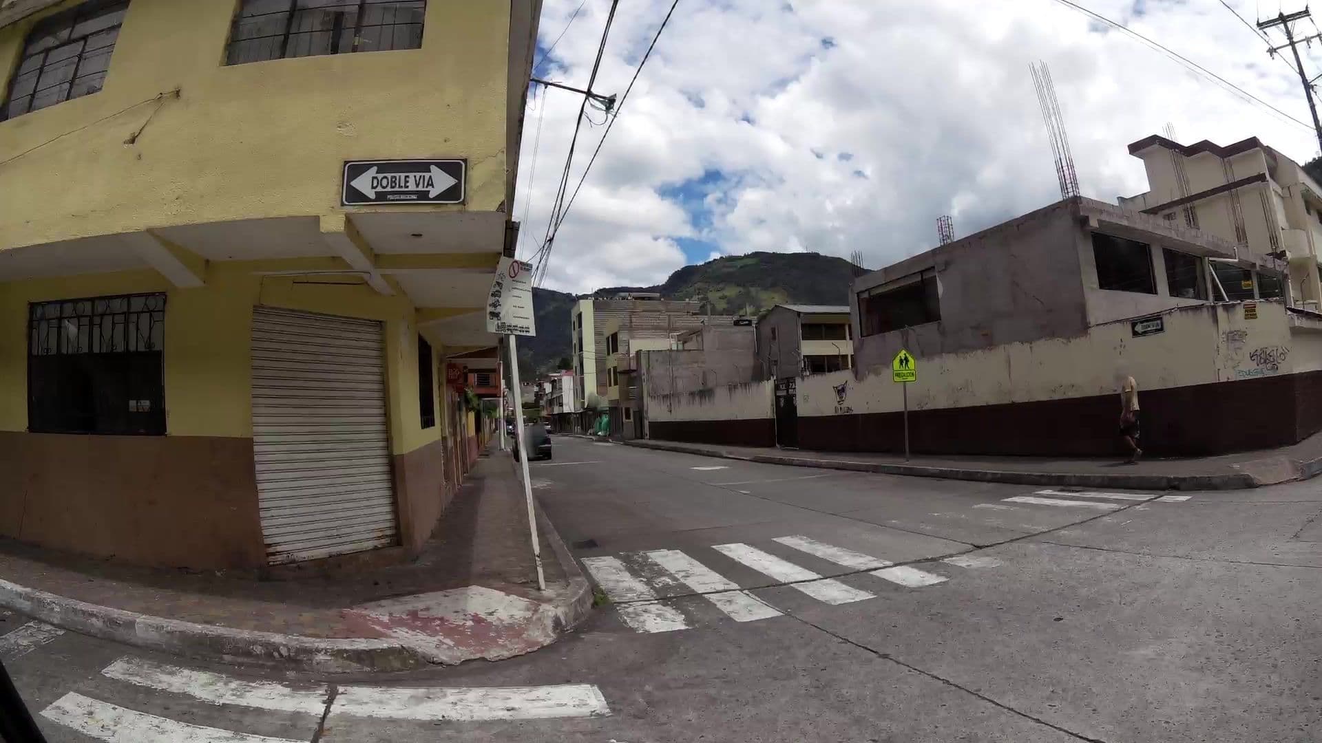 Street view near Hostal Monte Real, Baños — © kaartcam (CC BY-SA · Mapillary)