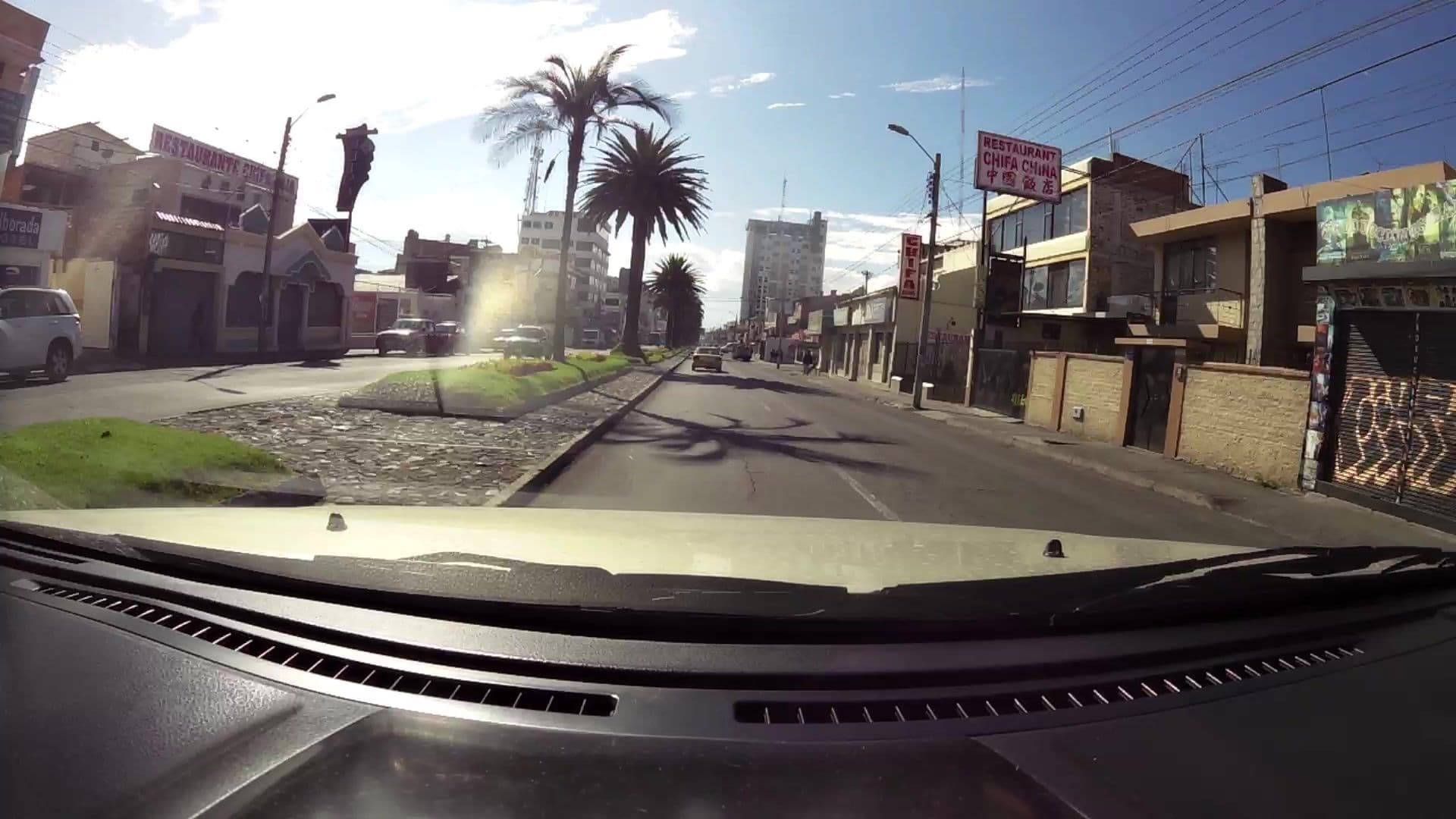 Street view near Hostal Alborada, Riobamba — © kaartcam (CC BY-SA · Mapillary)