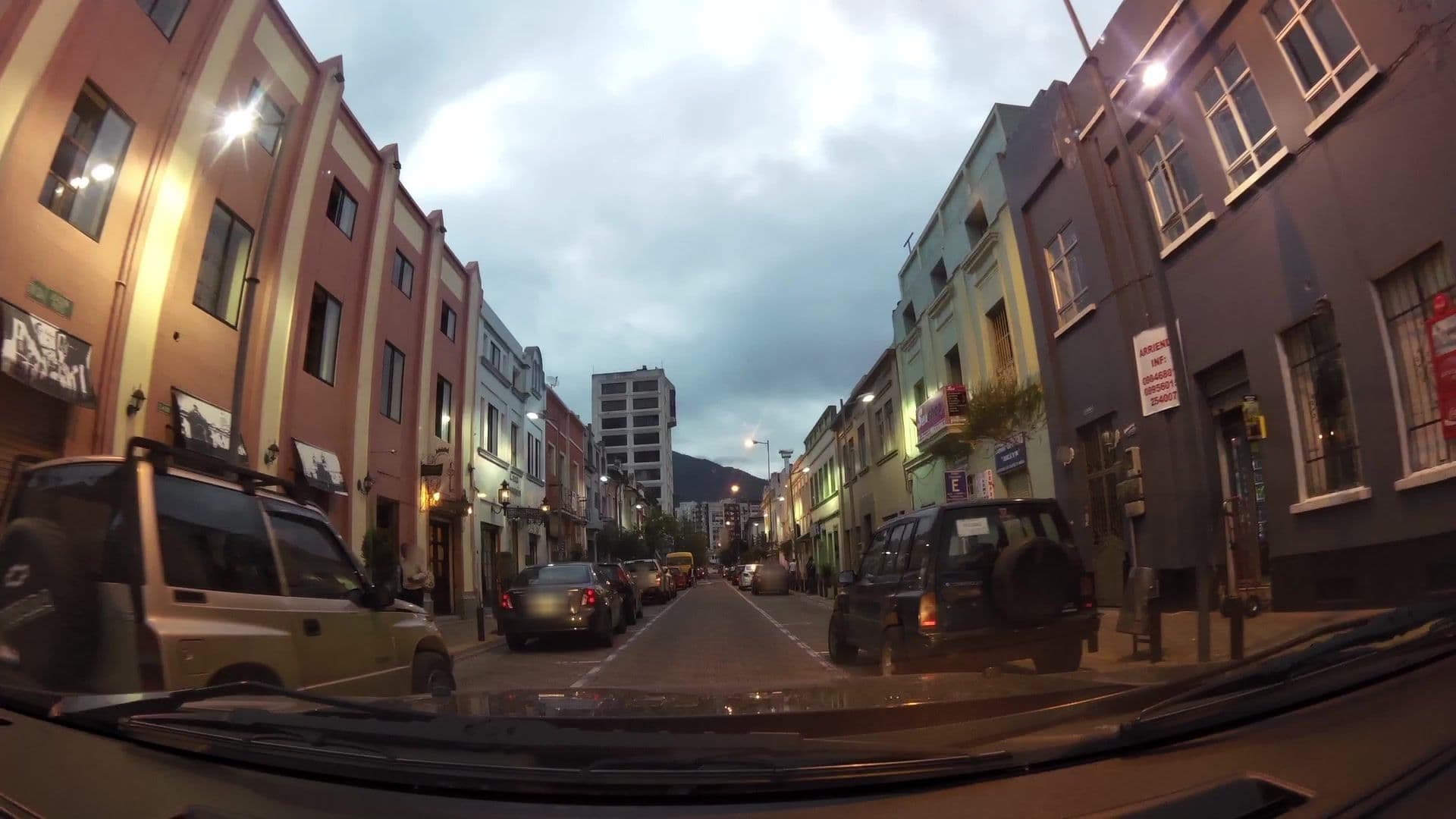 Street view near Hostal Quito Antiguo, Quito — © kaartcam (CC BY-SA · Mapillary)