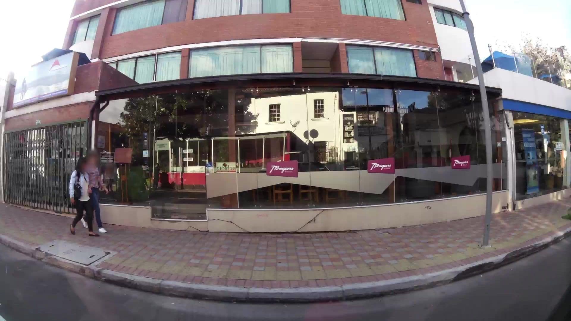 Street view near Hotel Don Jorge, Quito — © kaartcam (CC BY-SA · Mapillary)