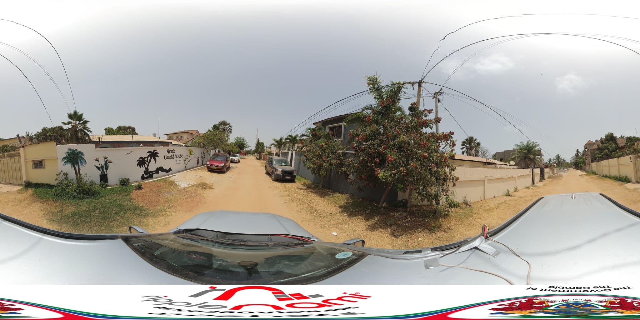 Street view near Ann’s Guesthouse, Bakau Wasulun — © GambiaStreetView (CC BY-SA · Mapillary)