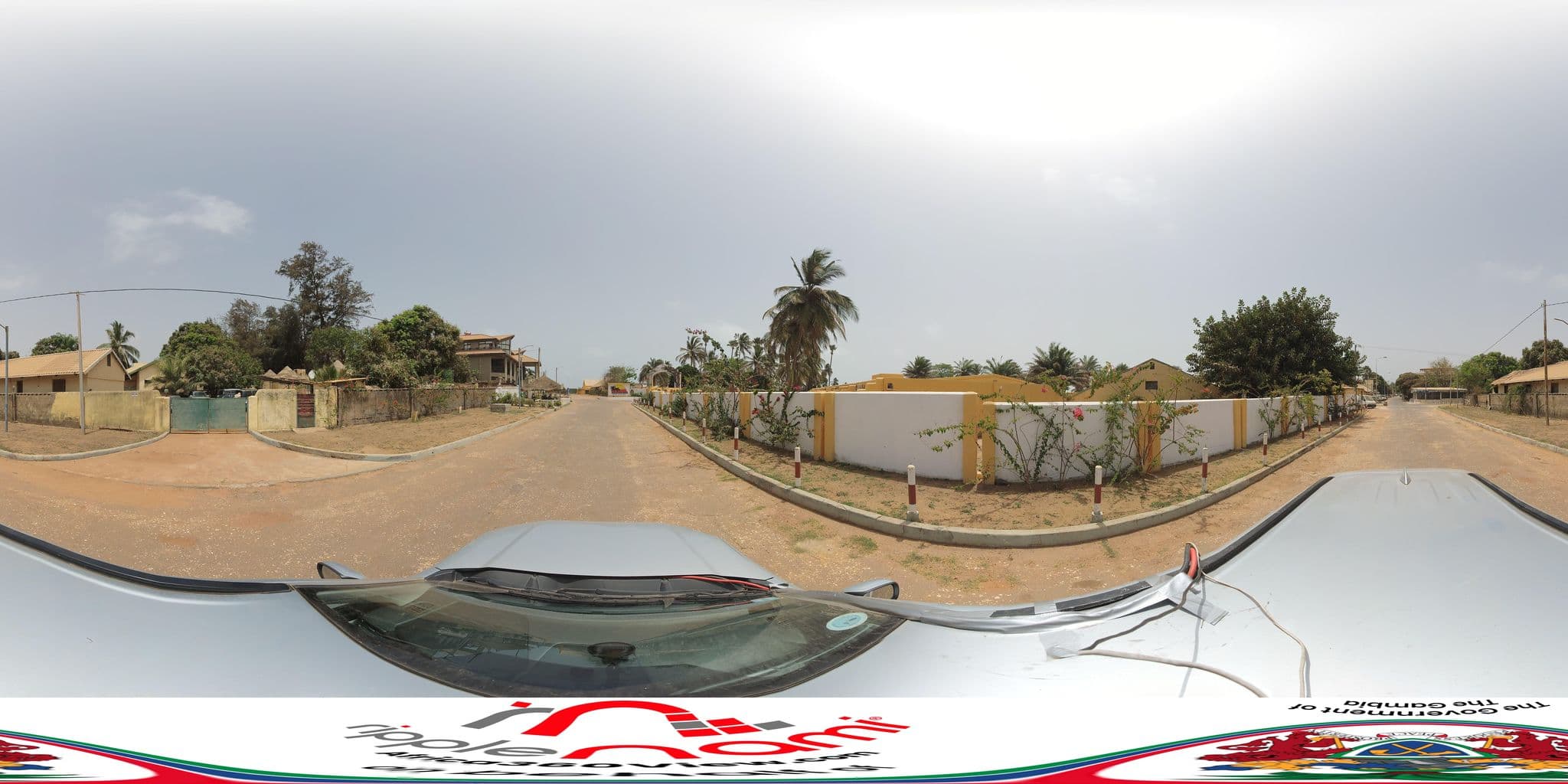 Street view near Sunbeach Hotel, Bakau Wasulun — © GambiaStreetView (CC BY-SA · Mapillary)