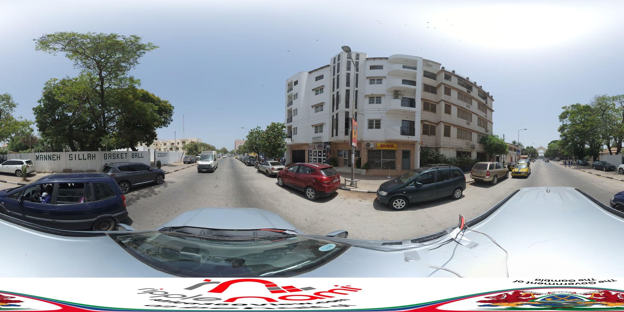 Street view near Carlton Hotel, Banjul — © GambiaStreetView (CC BY-SA · Mapillary)