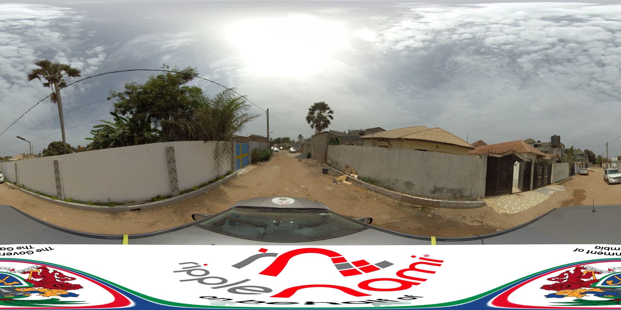 Street view near OASIS RELAX LODGE, Bijilo — © Africa360view (CC BY-SA · Mapillary)