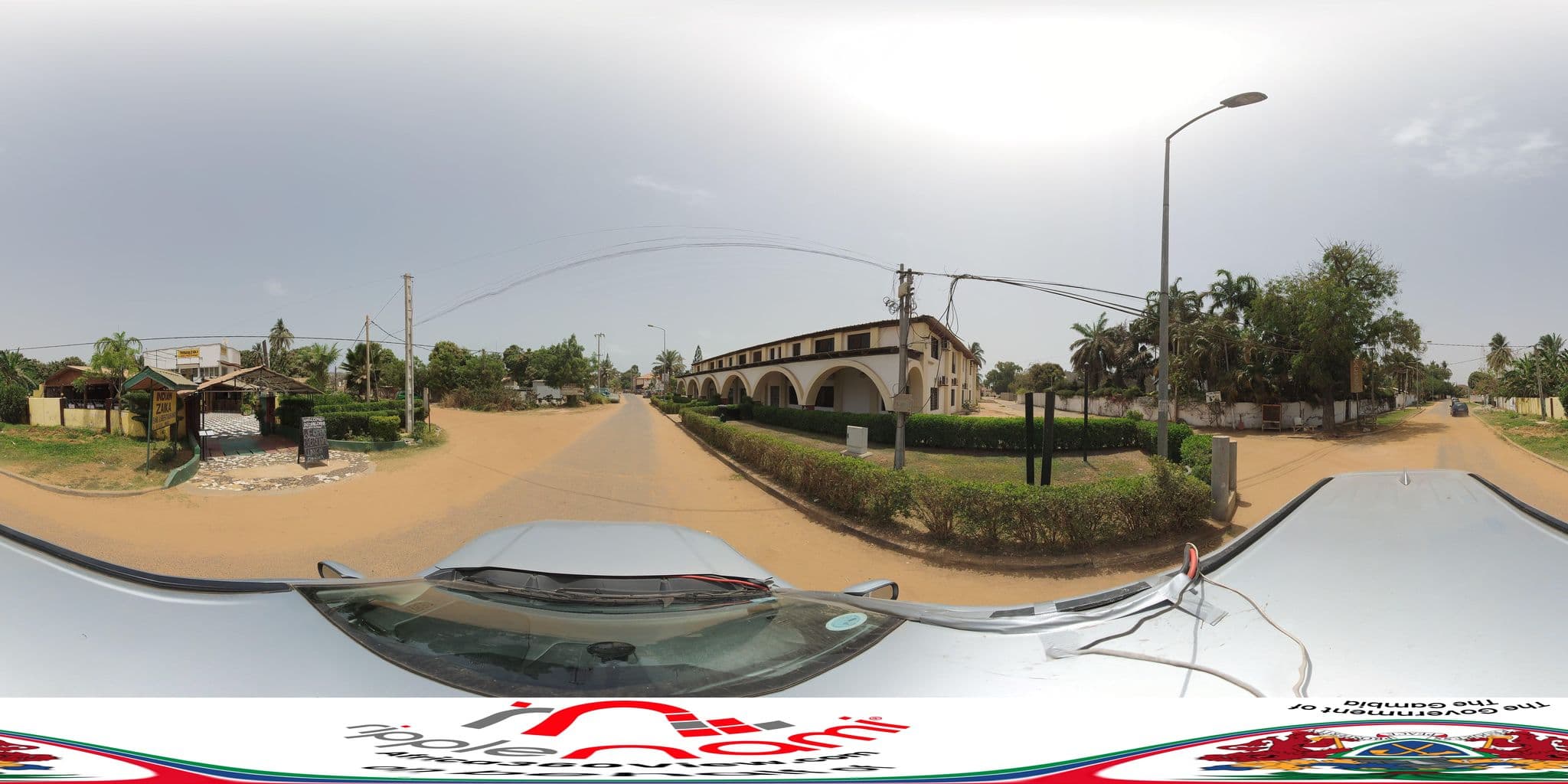 Street view near One World Village Guesthouse, Bakau Wasulun — © GambiaStreetView (CC BY-SA · Mapillary)