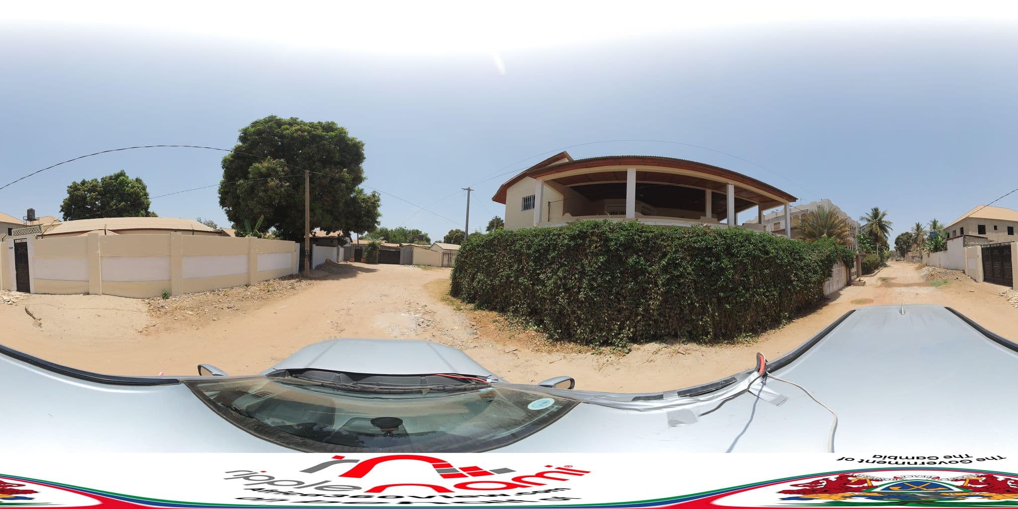 Street view near Banjul International House, Latri Kunda — © GambiaStreetView (CC BY-SA · Mapillary)