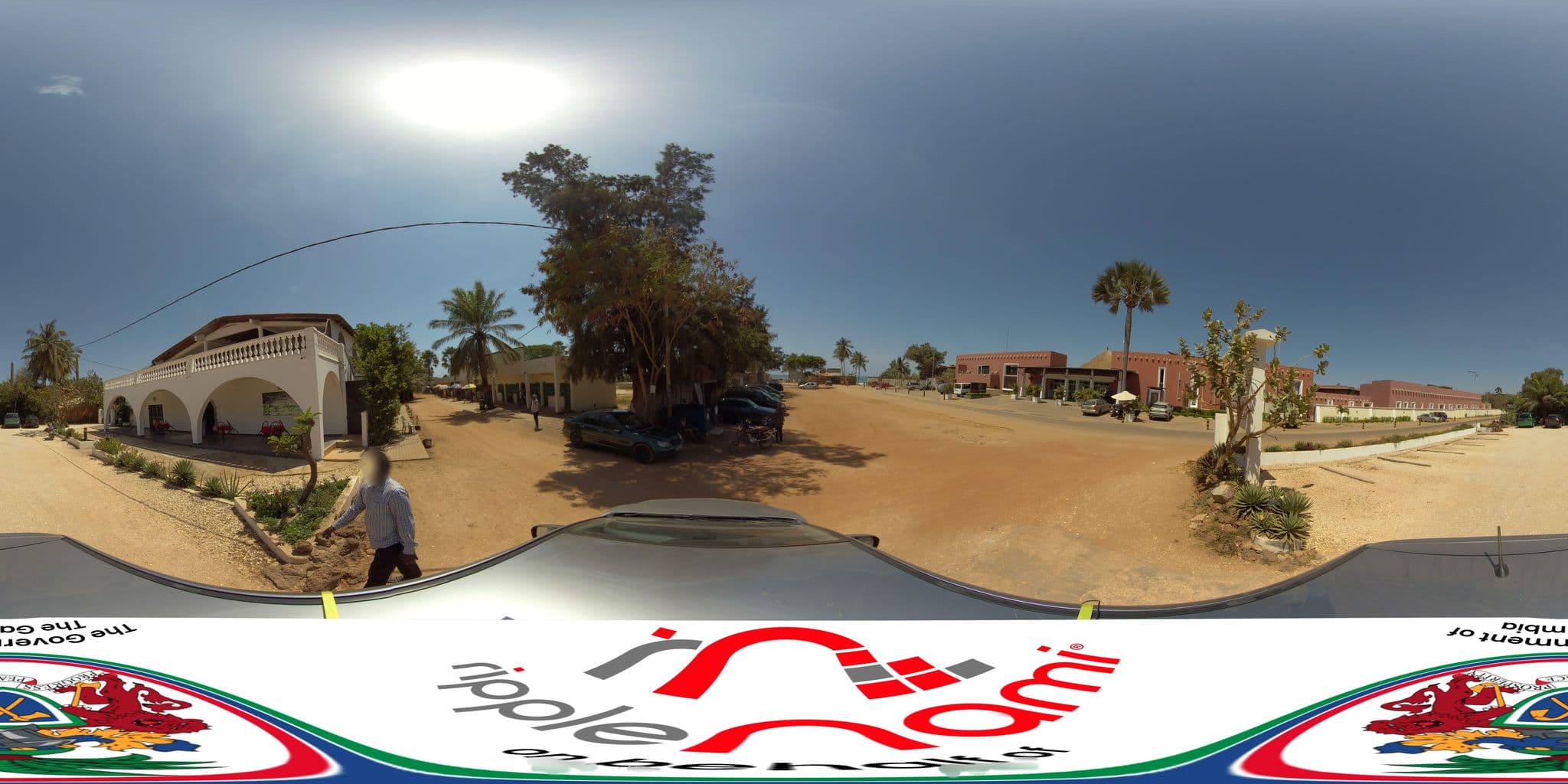 Street view near African Princess Beach Hotel, Kololi — © Africa360view (CC BY-SA · Mapillary)