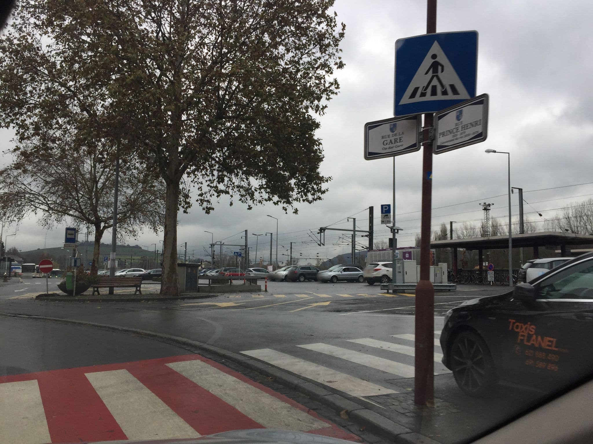 Street view near Hotel Lanners, Ettelbruck — © rispa1 (CC BY-SA · Mapillary)
