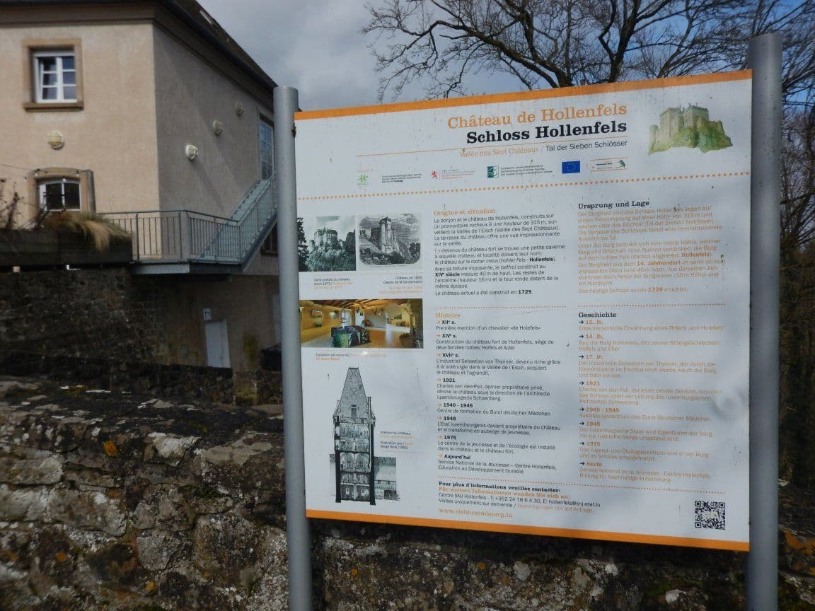 Street view near Youth Hostel Hollenfels, Brouch — © sarant (CC BY-SA · Mapillary)