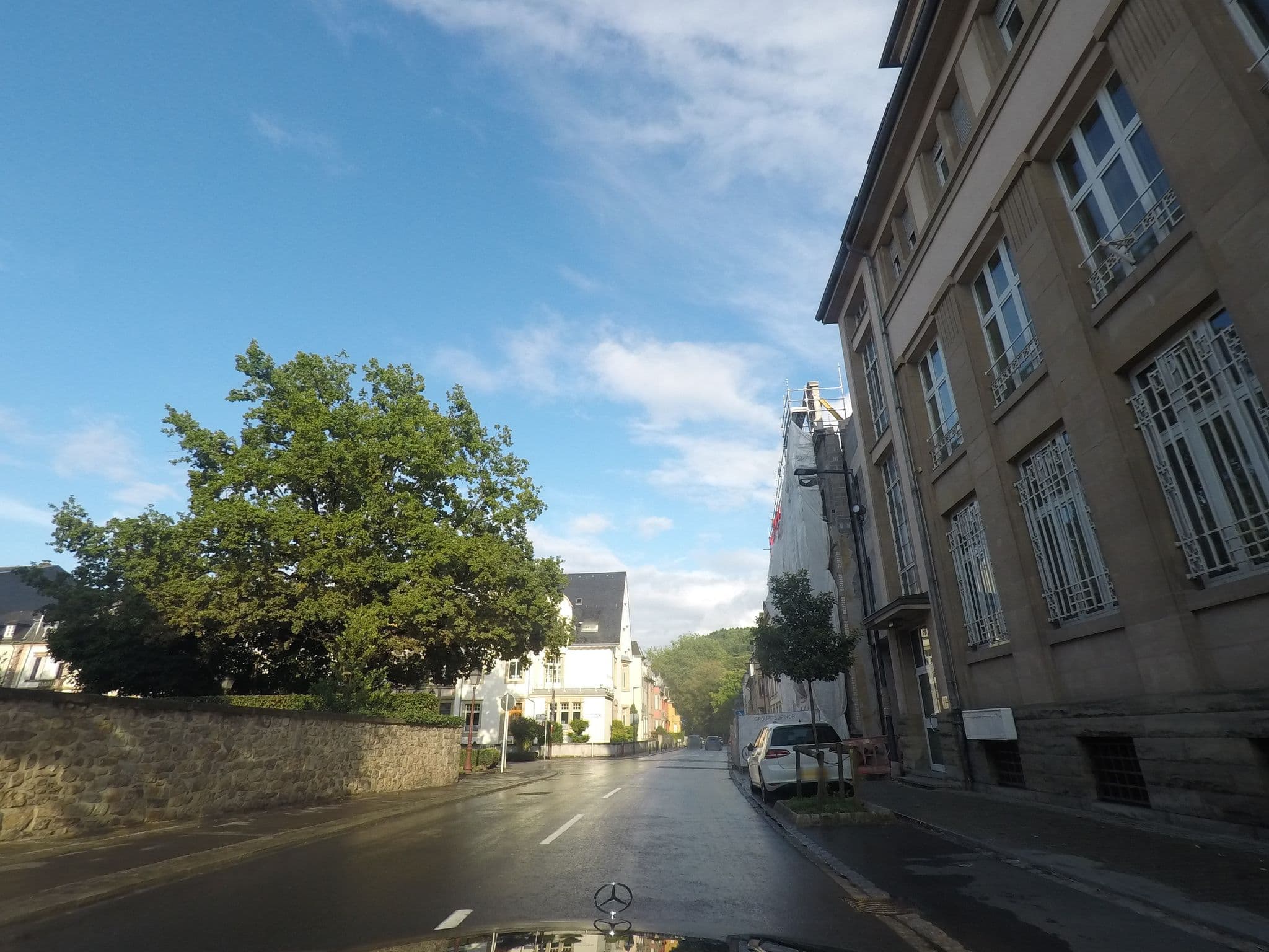 Street view near Restaurant Le Restone - Hôtel Herckmans, Ettelbruck — © bcostacurta (CC BY-SA · Mapillary)