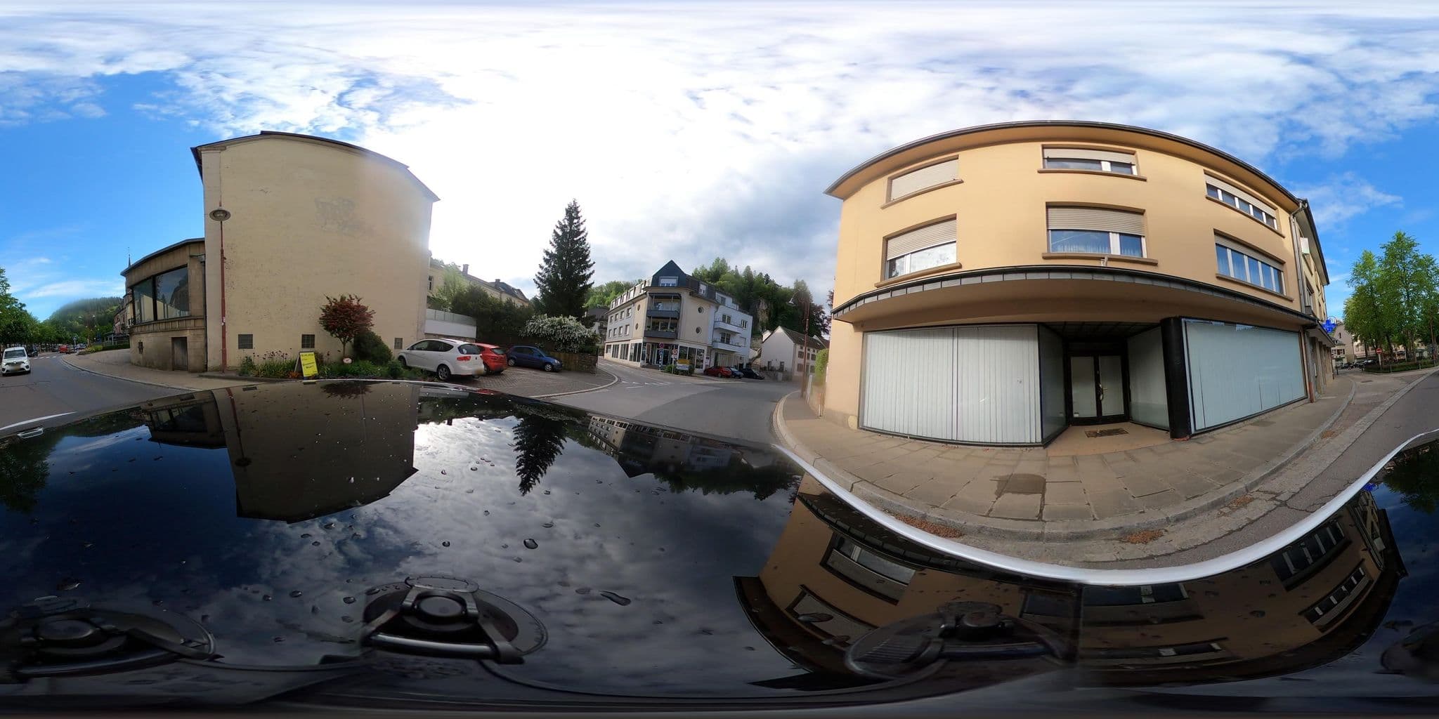 Street view near Hotel de la Poste, Larochette — © tumblecow (CC BY-SA · Mapillary)